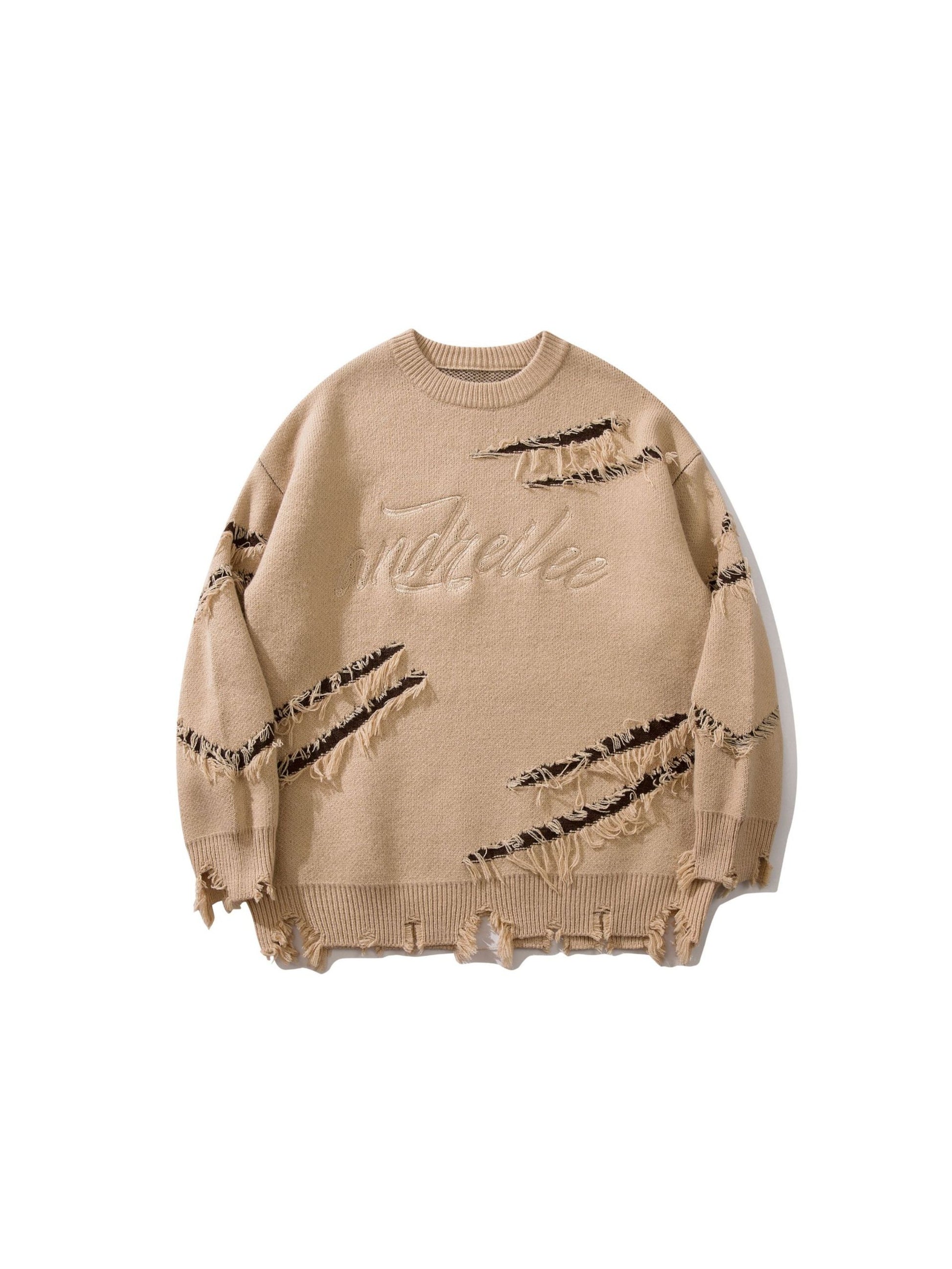 Vintage Ripped Lazy Style Sweater