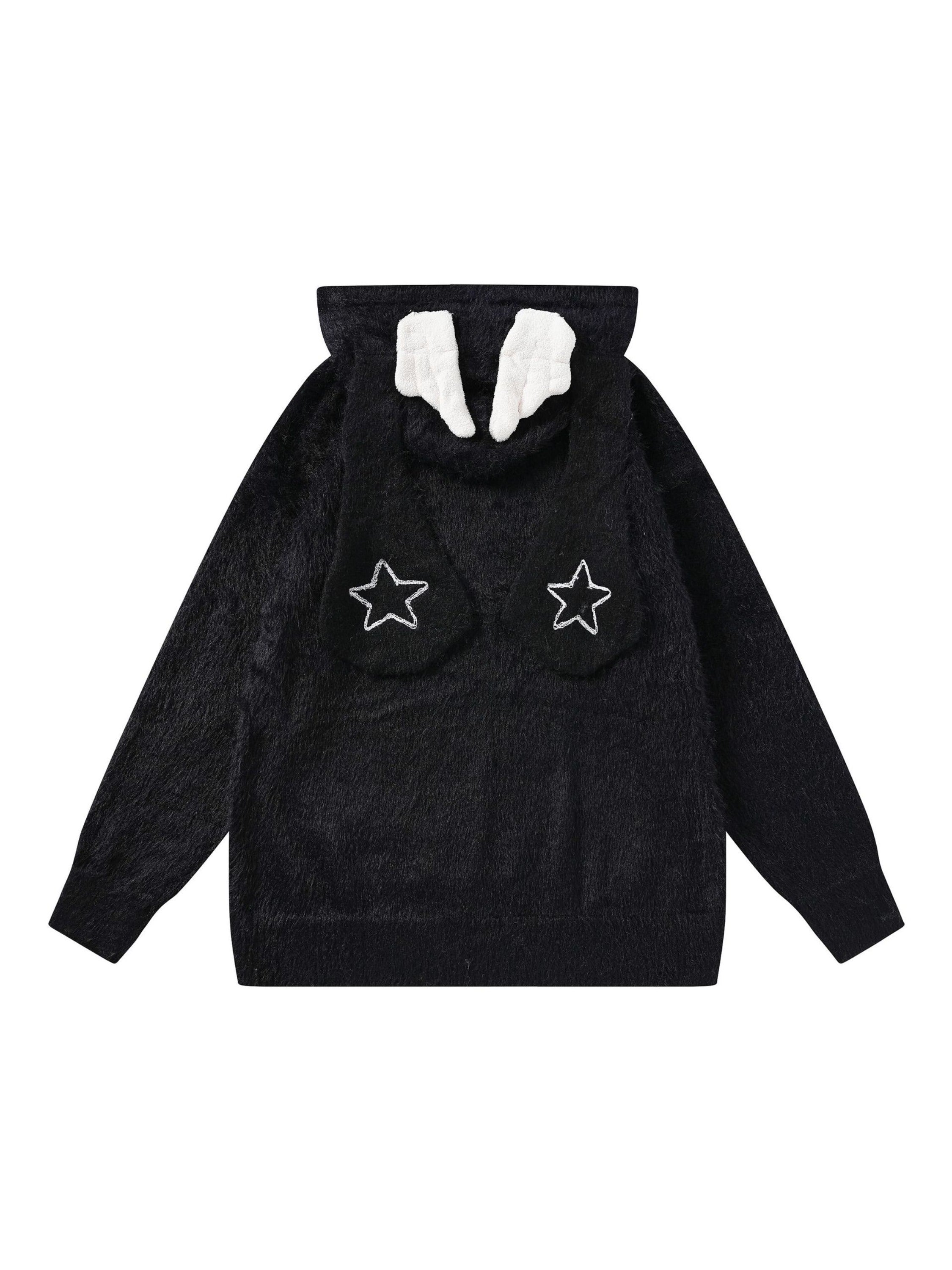 Anime Seahorse Fur Hoodie