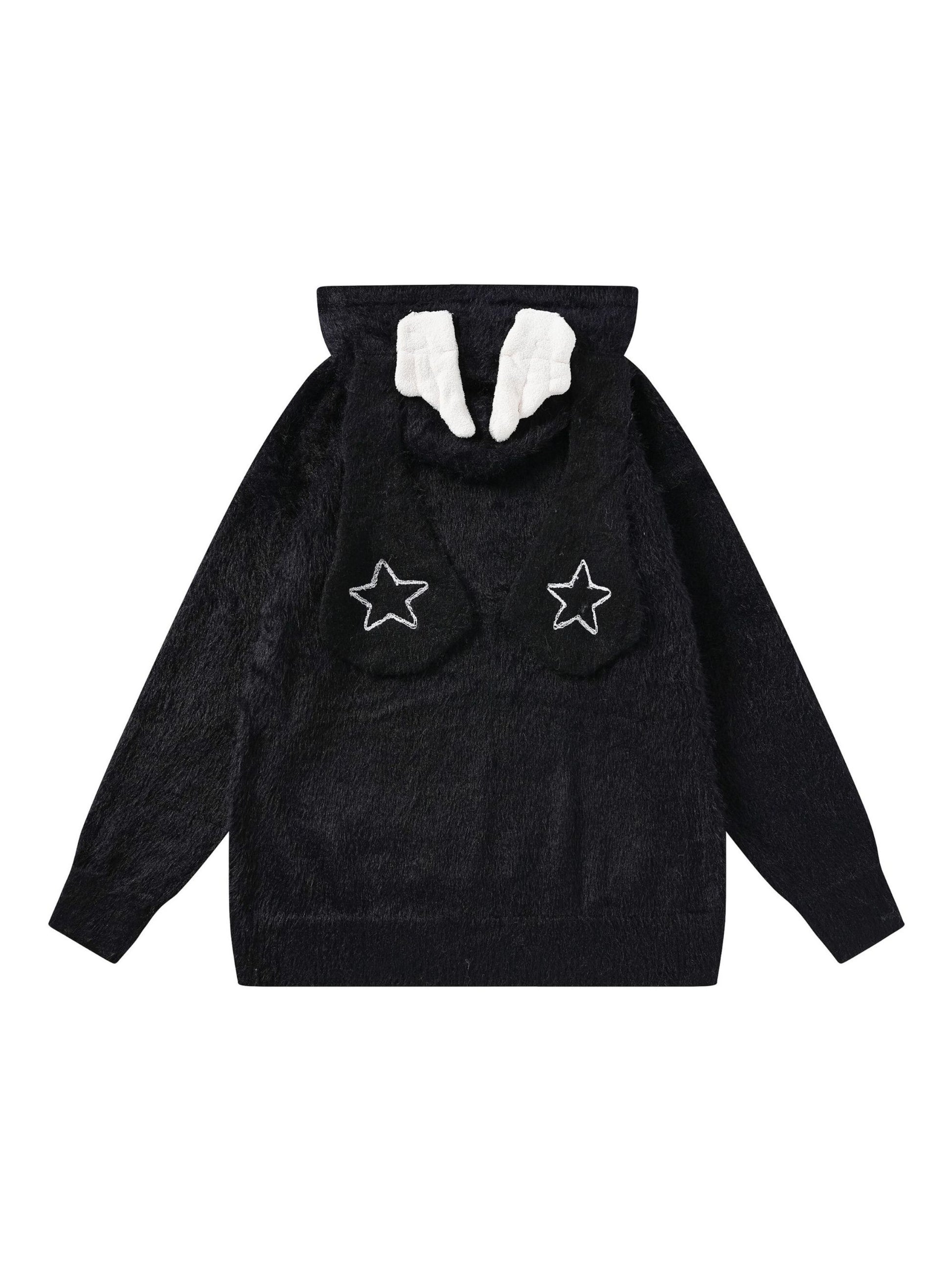 Anime Seahorse Fur Hoodie