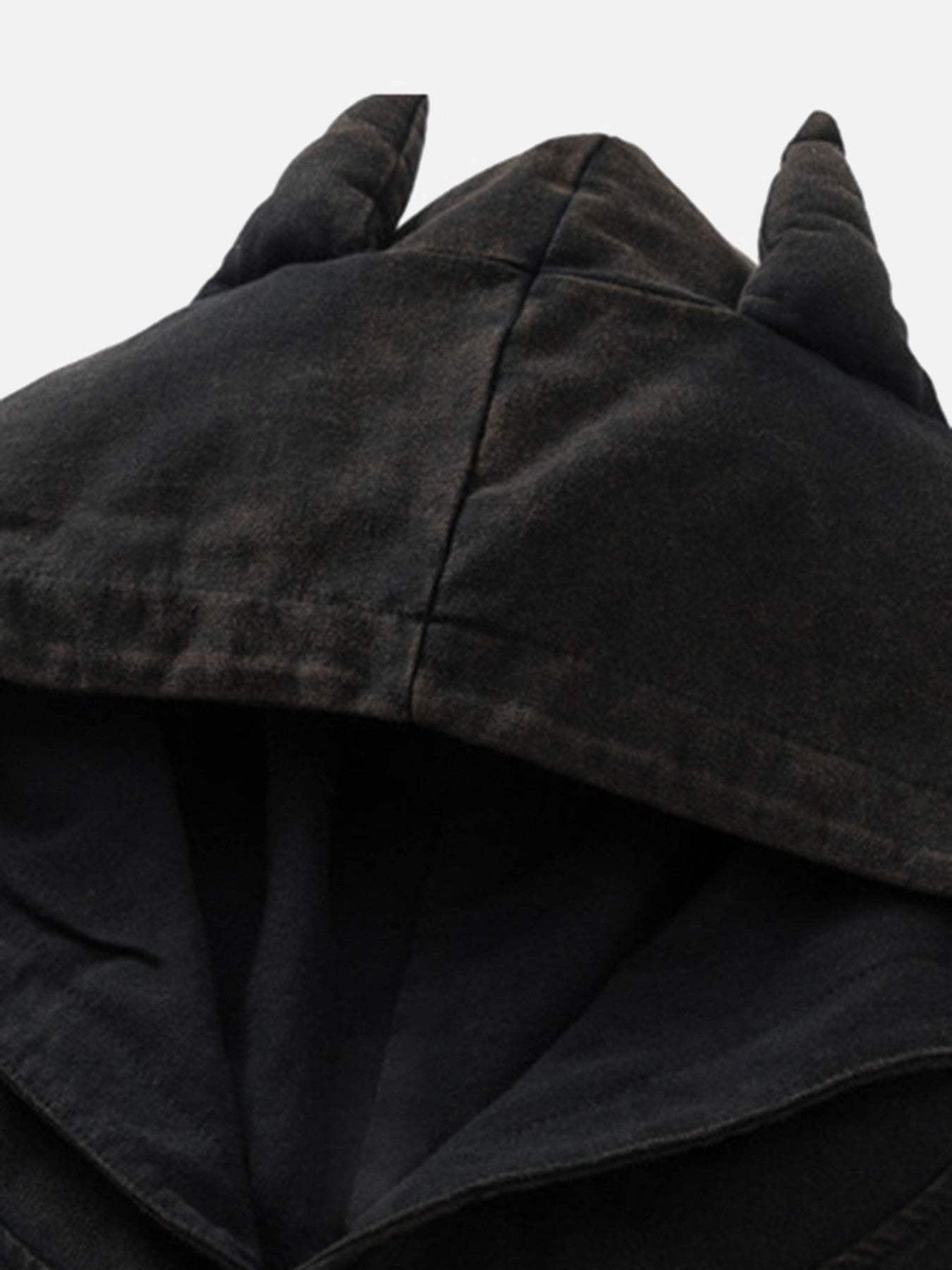 Disguisen Washed Hooded Cotton Undershirt