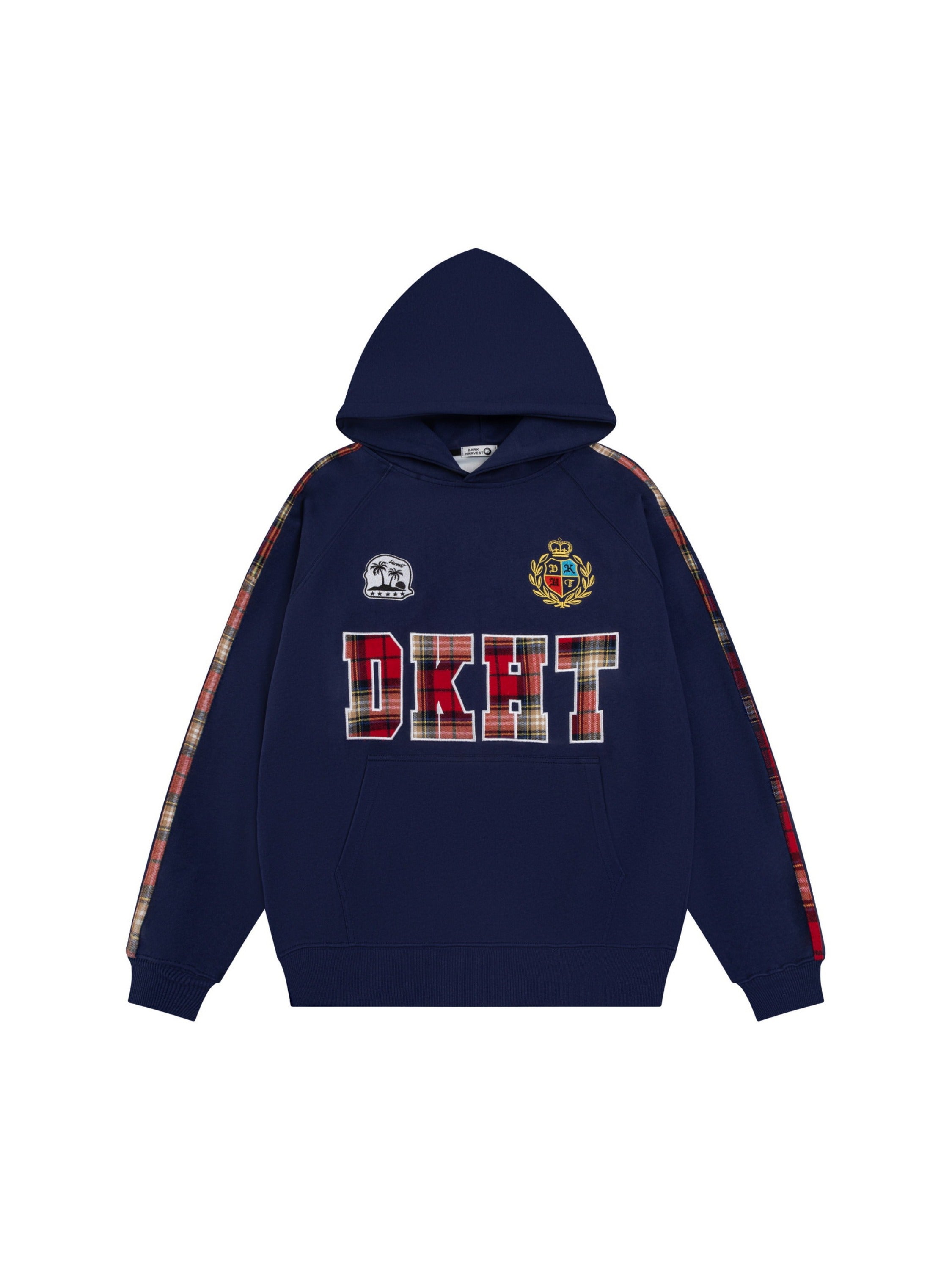 Vinatge Leisure Print Hoodie