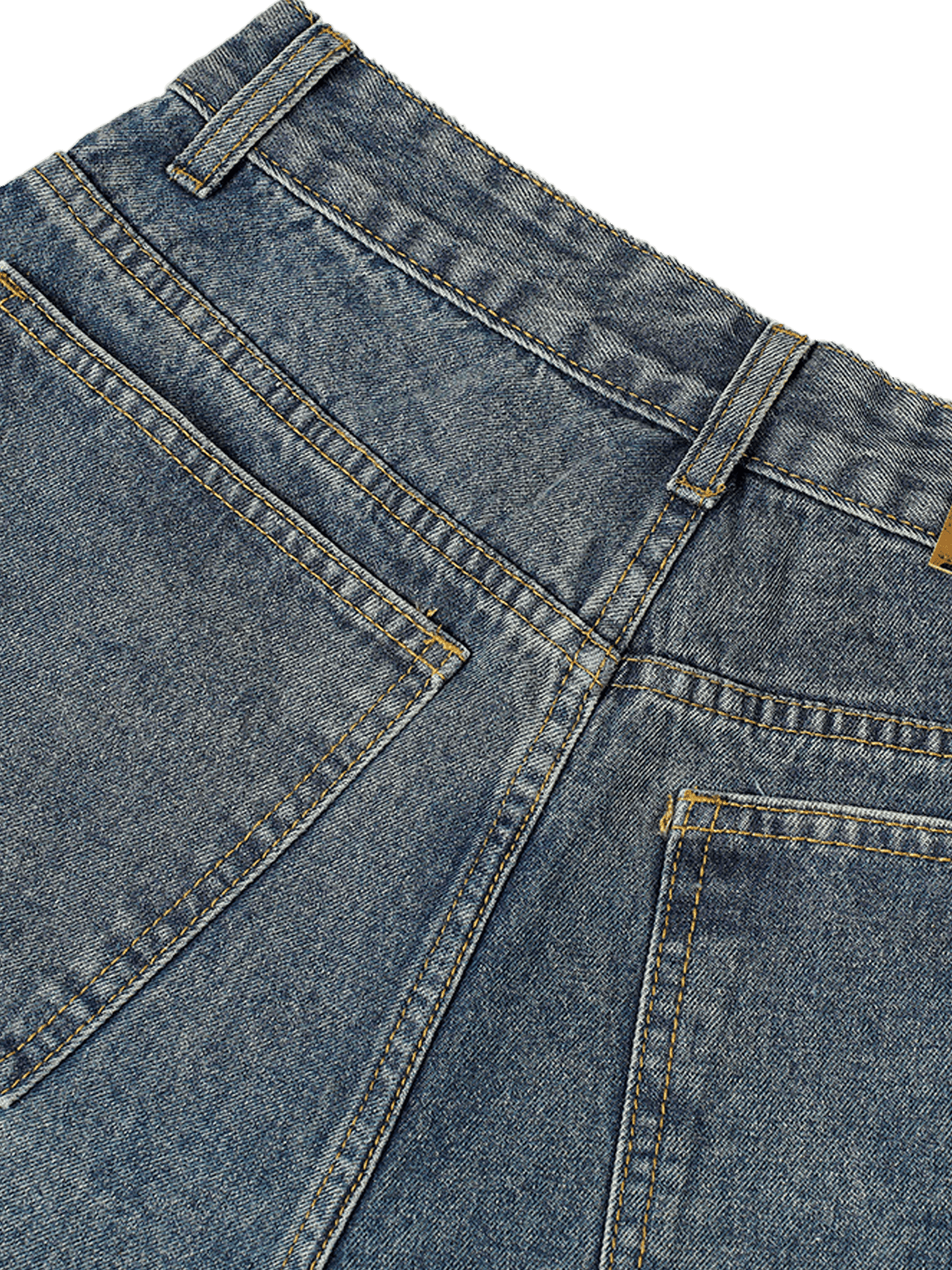 Disguisen High Street Washed Distressed Lightning Patch Jeans
