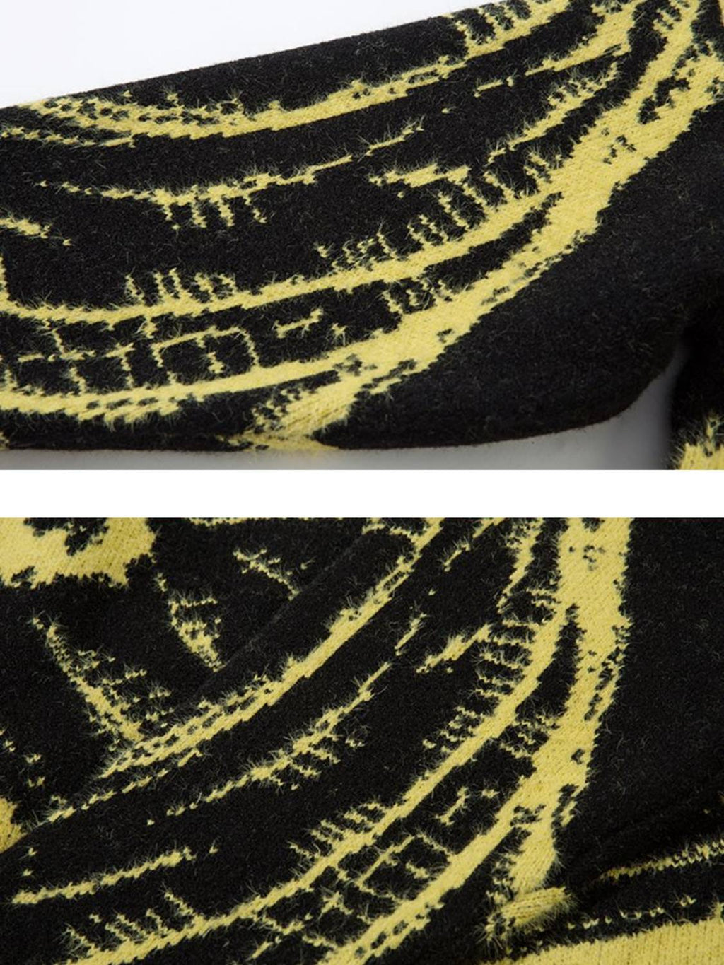 High Street Lazy Style Cat Jacquard Sweater