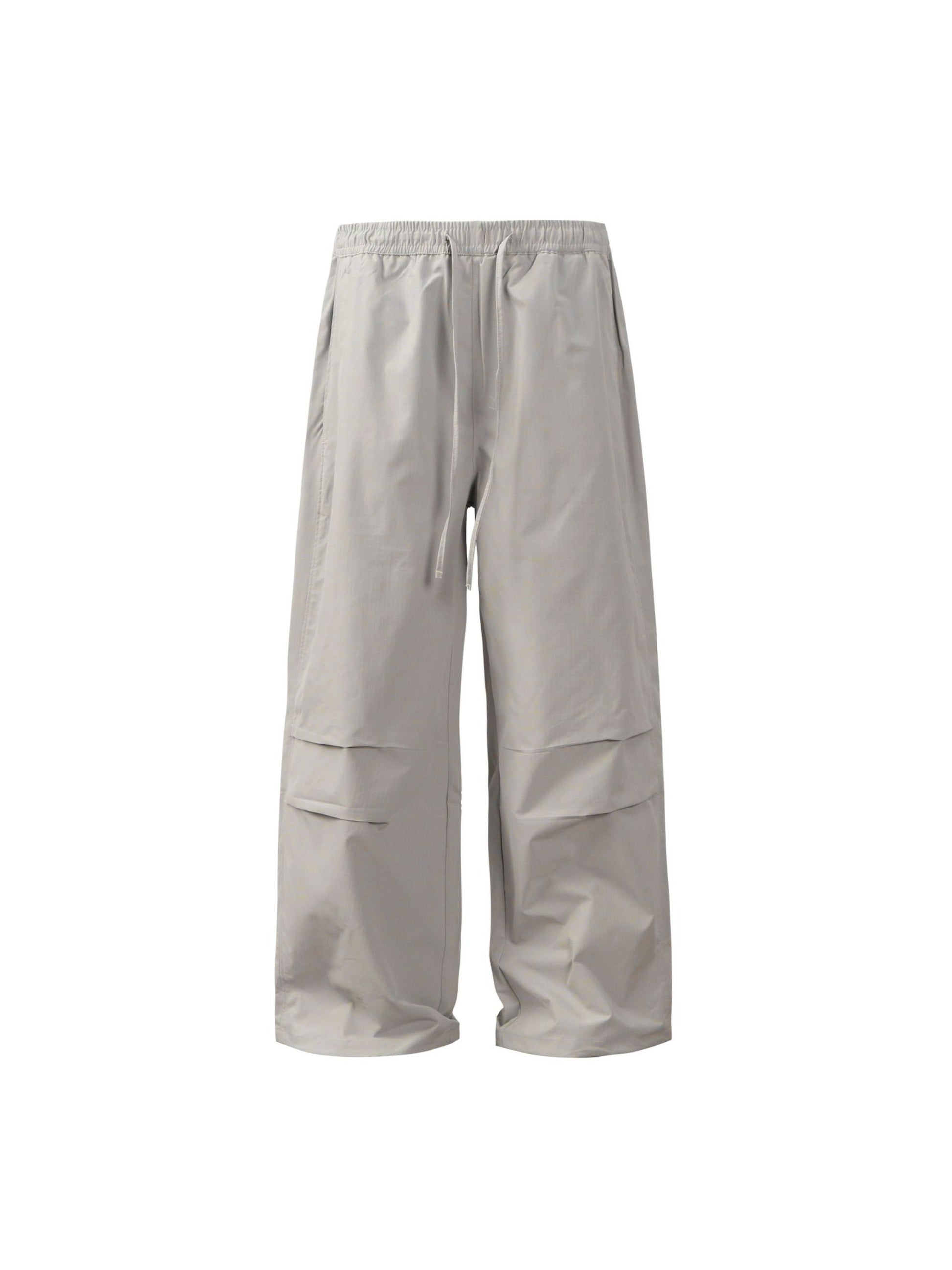 Drawstring Pleated Pants