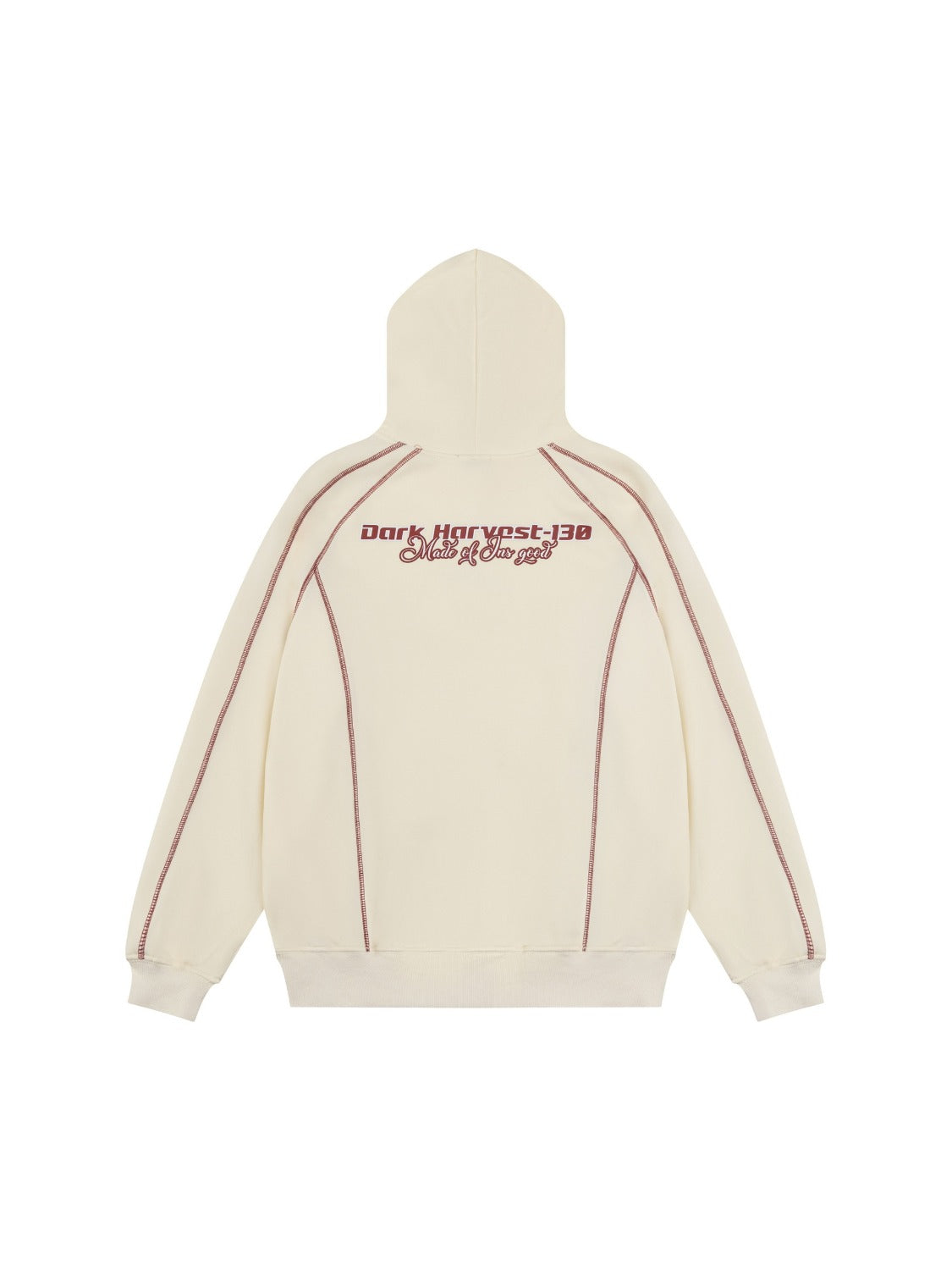 Street Line Assemble Print Hoodie