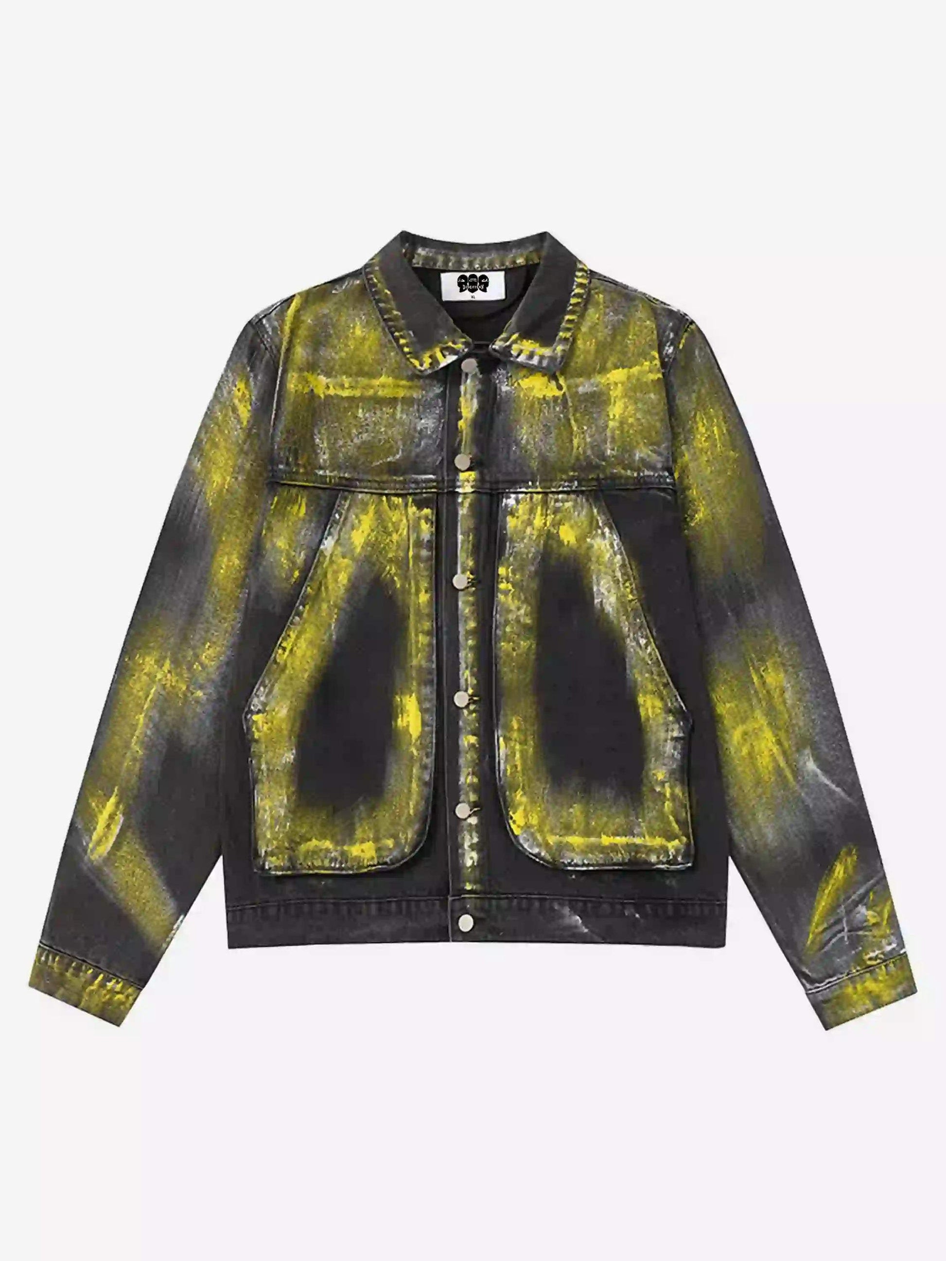 Disguisen Hand Painted Dirty Street Jacket