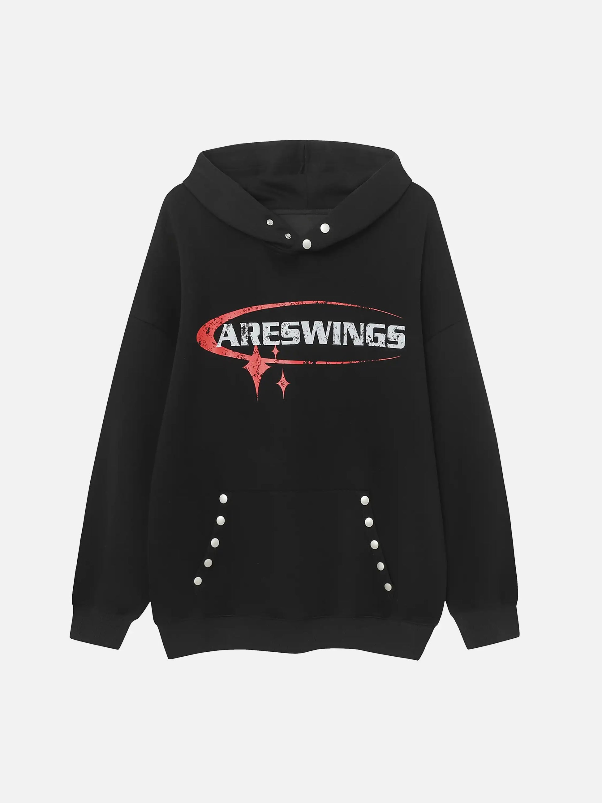 Disguisen High Street Lettering Hip-Hop Hoodie