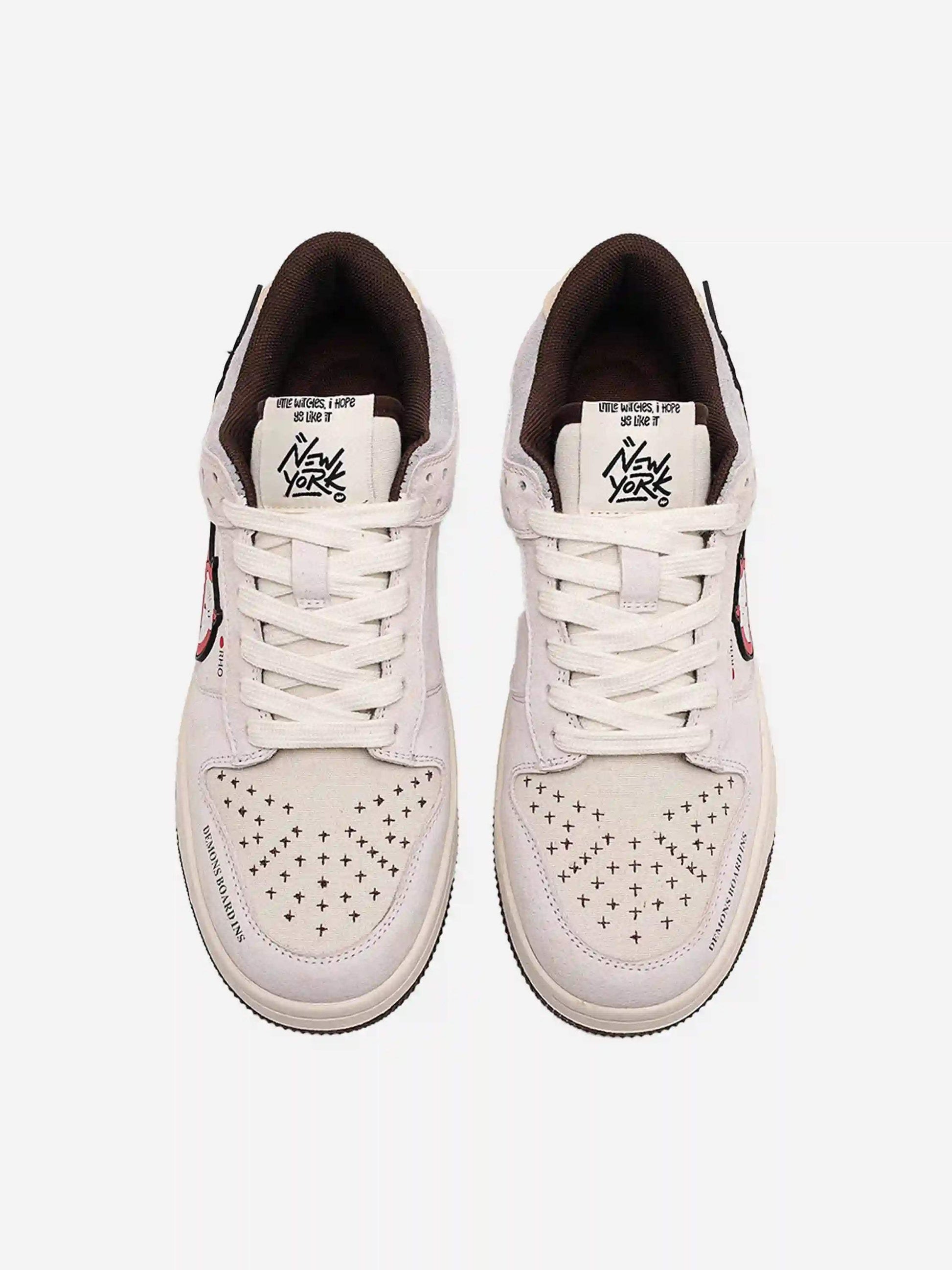 Disguisen Street Suede Little Devil Skateboard Sneakers