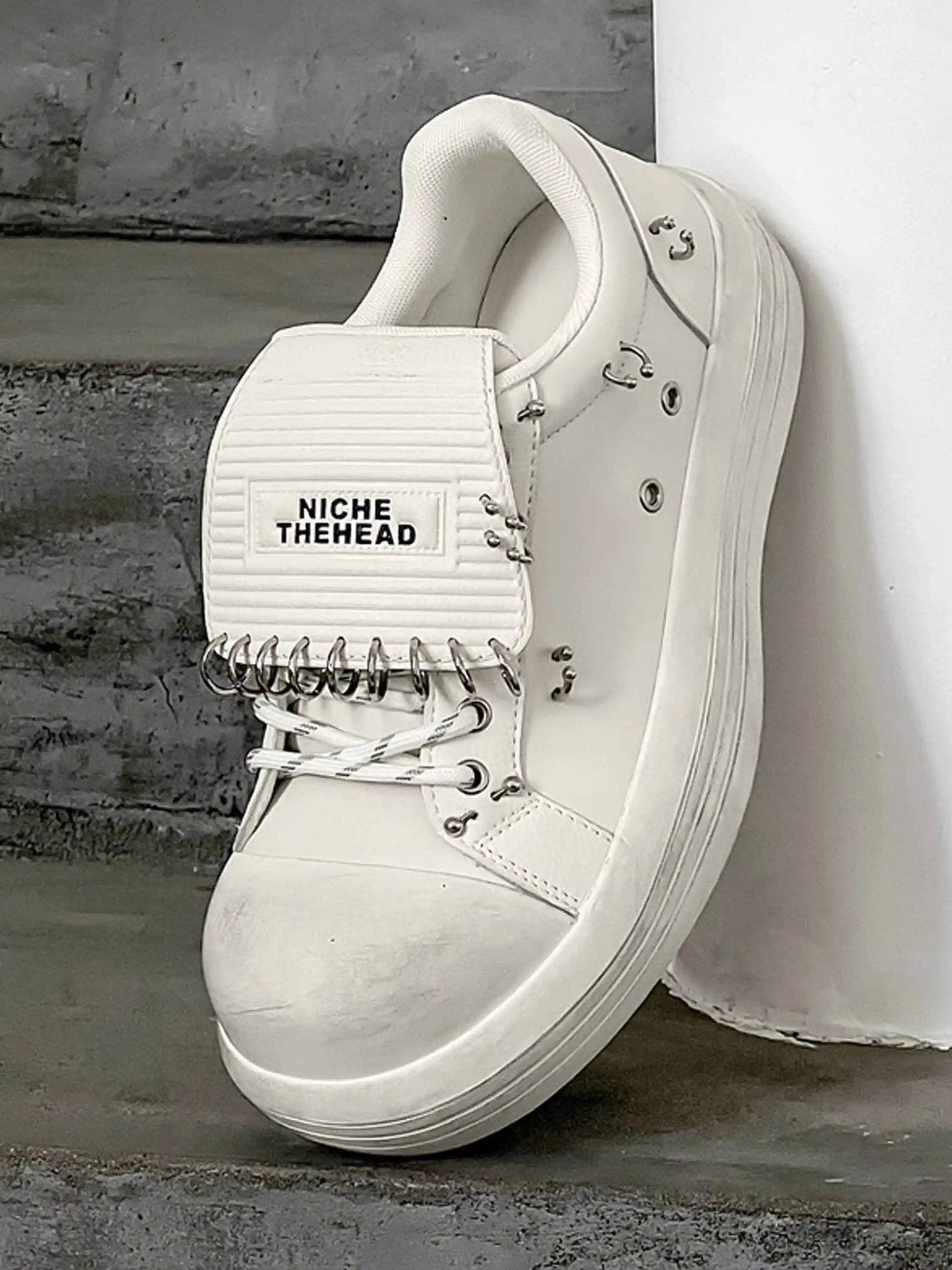 Disguisen Retro Punk Big Toe Platform Shoes