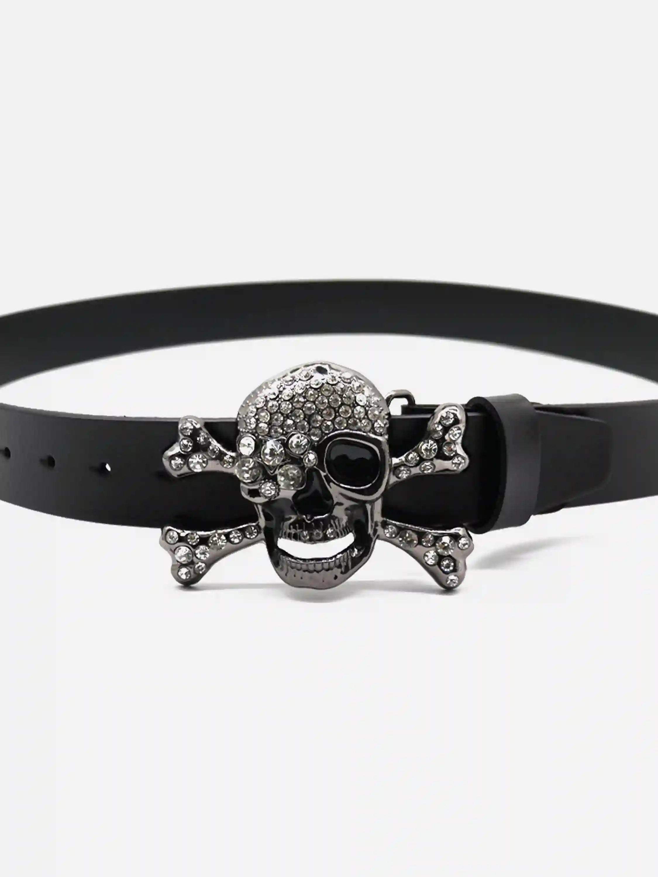 Disguisen Diamond Punk Skull Belt