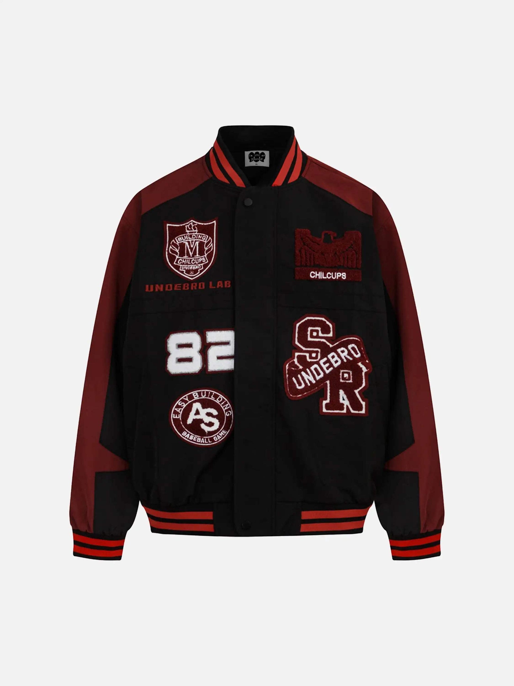 Disguisen American Hip-Hop Campus Baseball Jacket