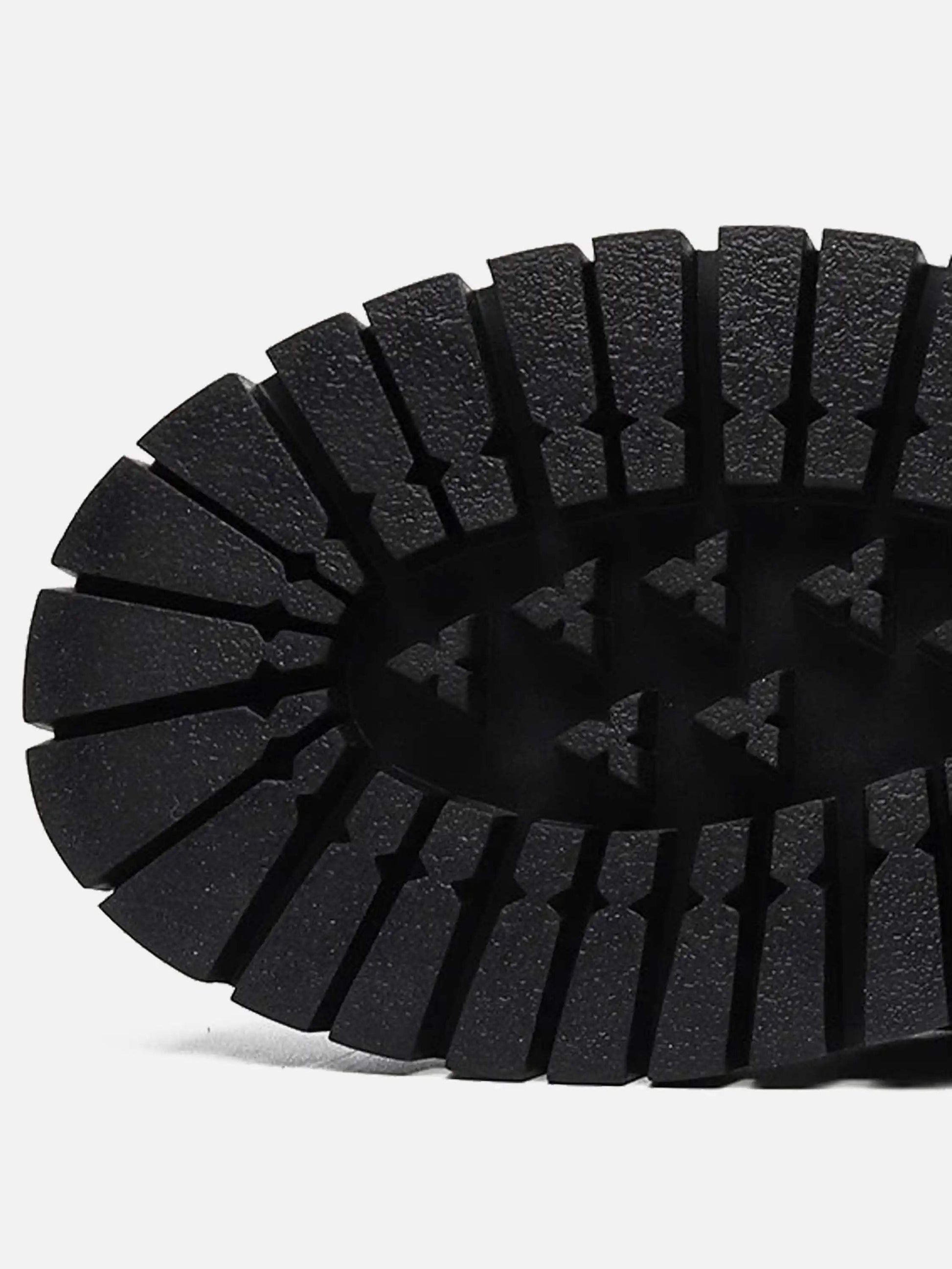 Disguisen Unique Silver Flame Derby Shoes