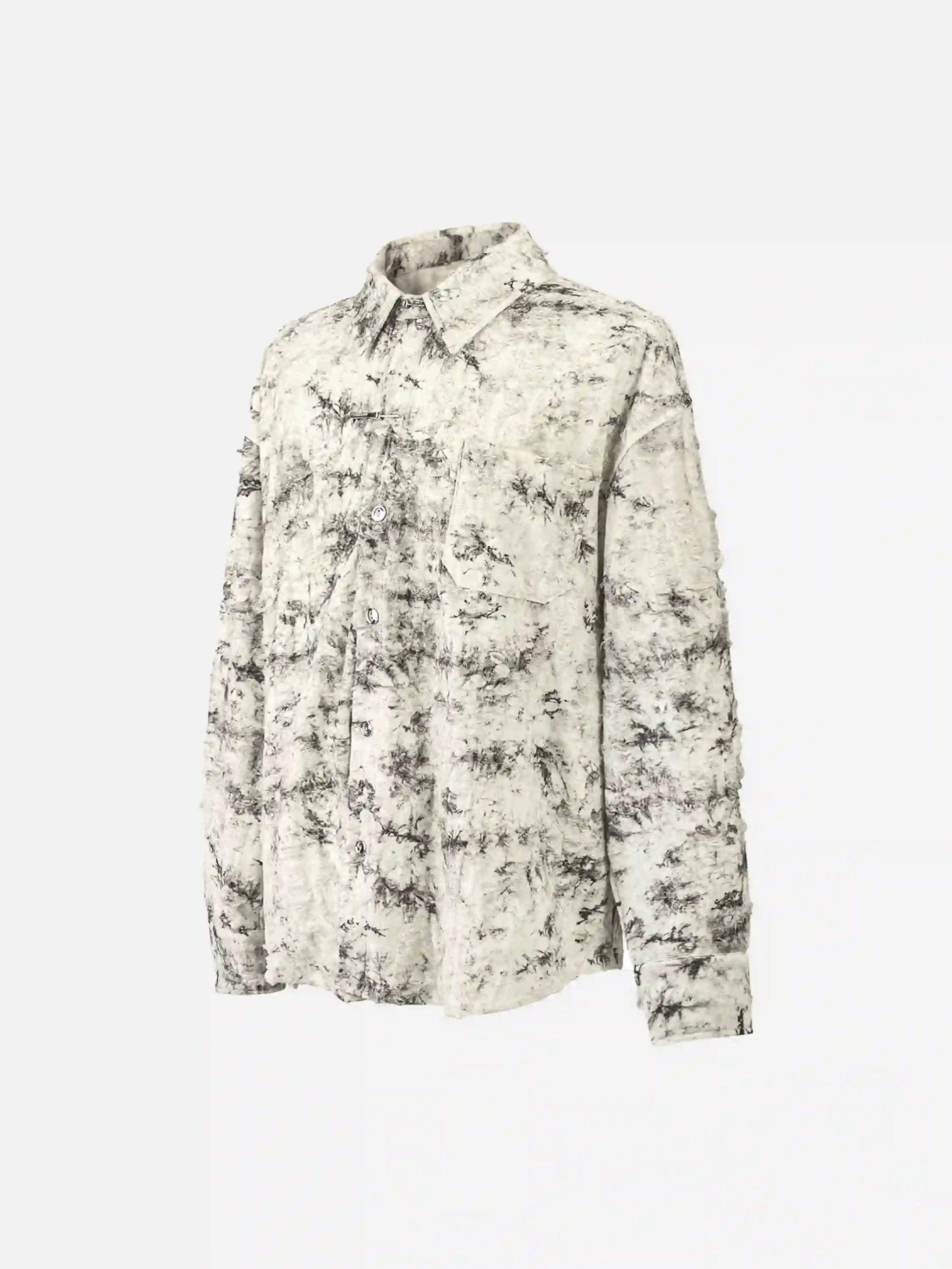 Disguisen American Style Dark Style Long Sleeve Shirt