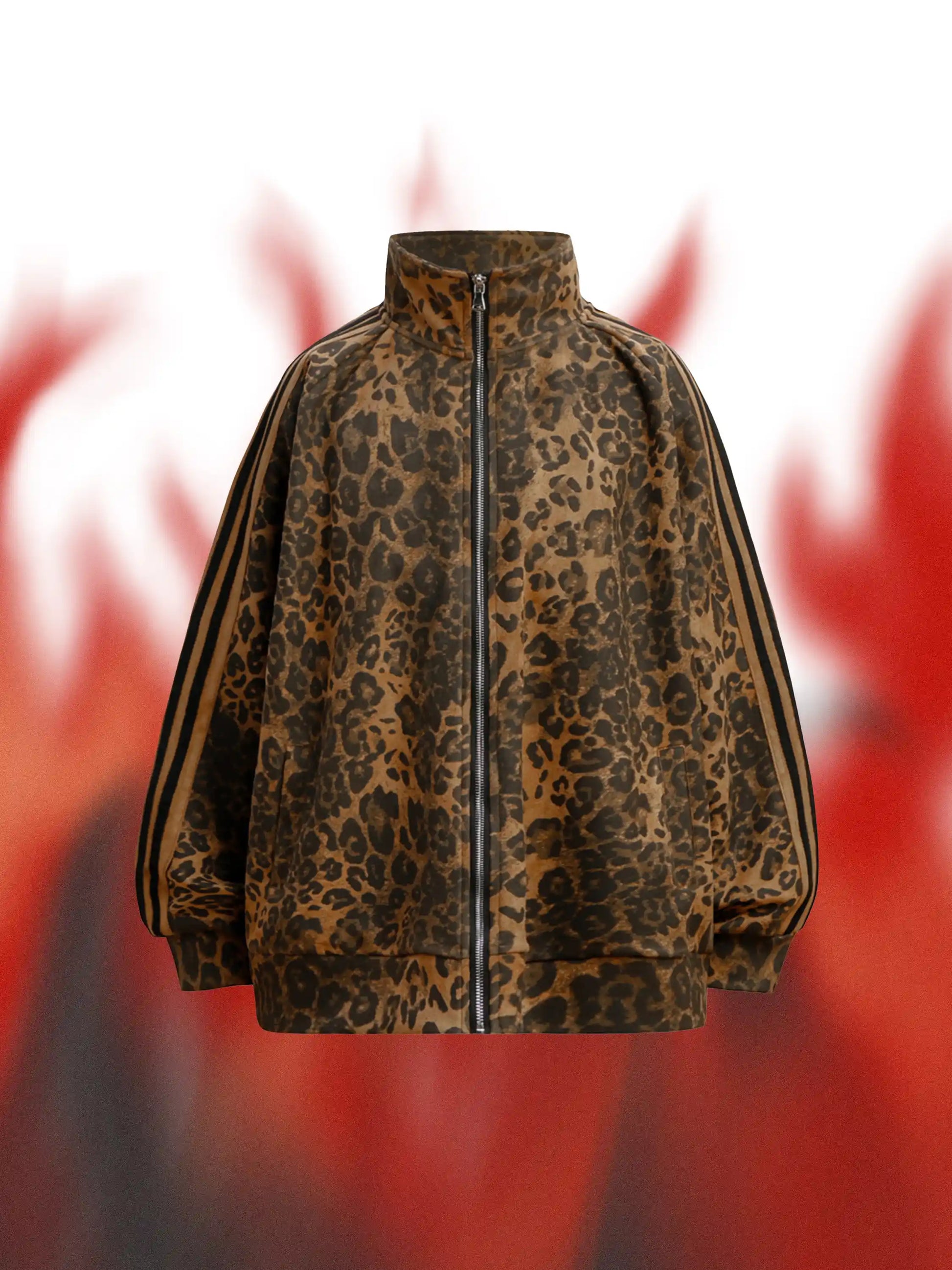 Leopard Stripe Jacket