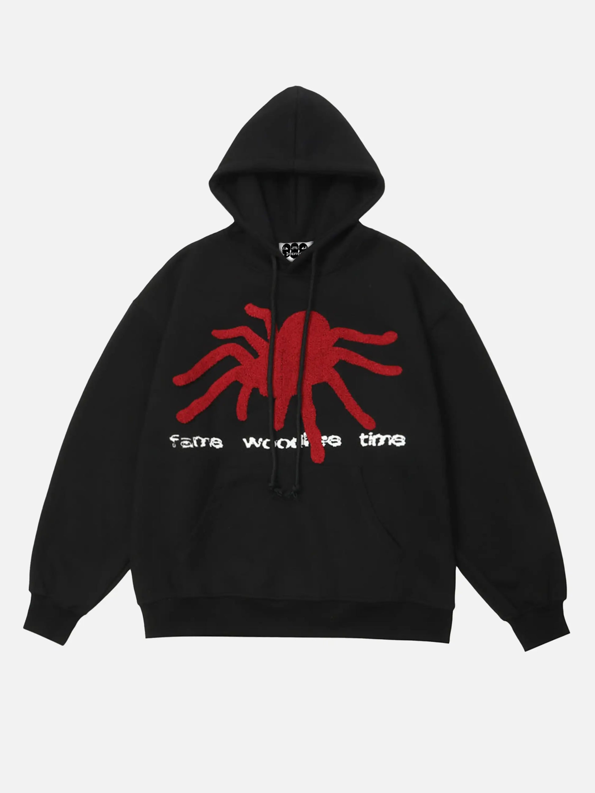 Disguisen Flocked Spider Hoodie