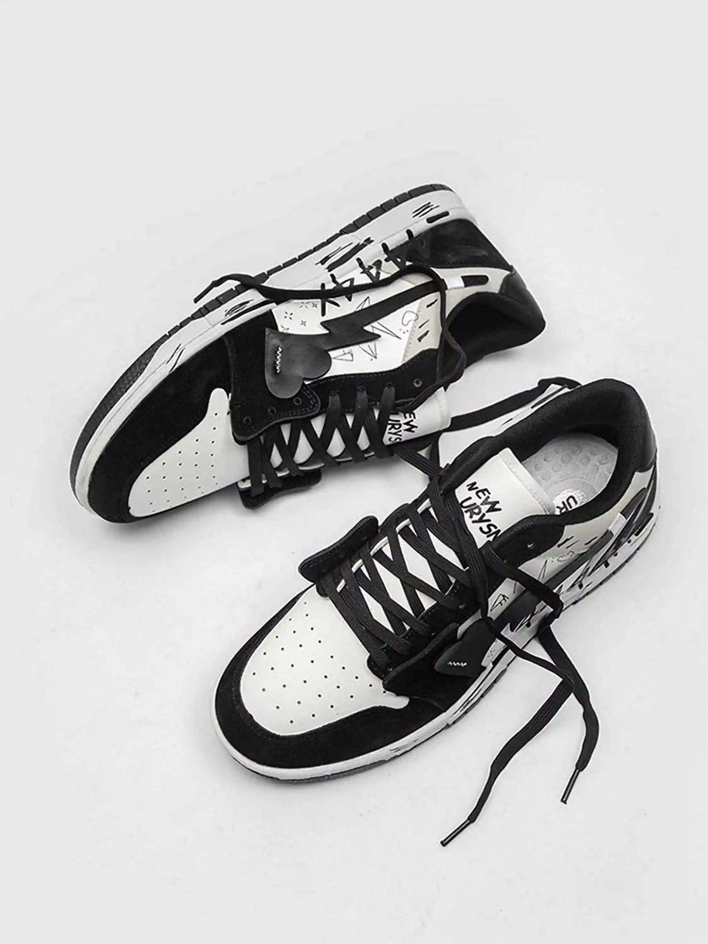 Disguisen Hip-Hop Street Graffiti Skateboard Shoes