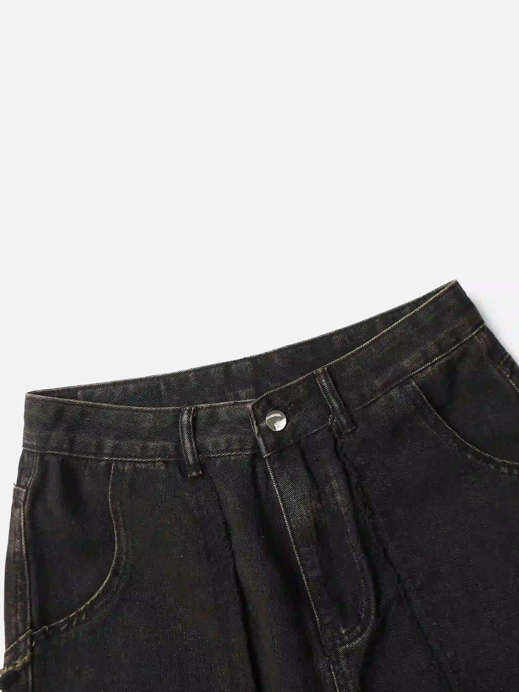 Disguisen American Style Raw Edge Dyed Jeans