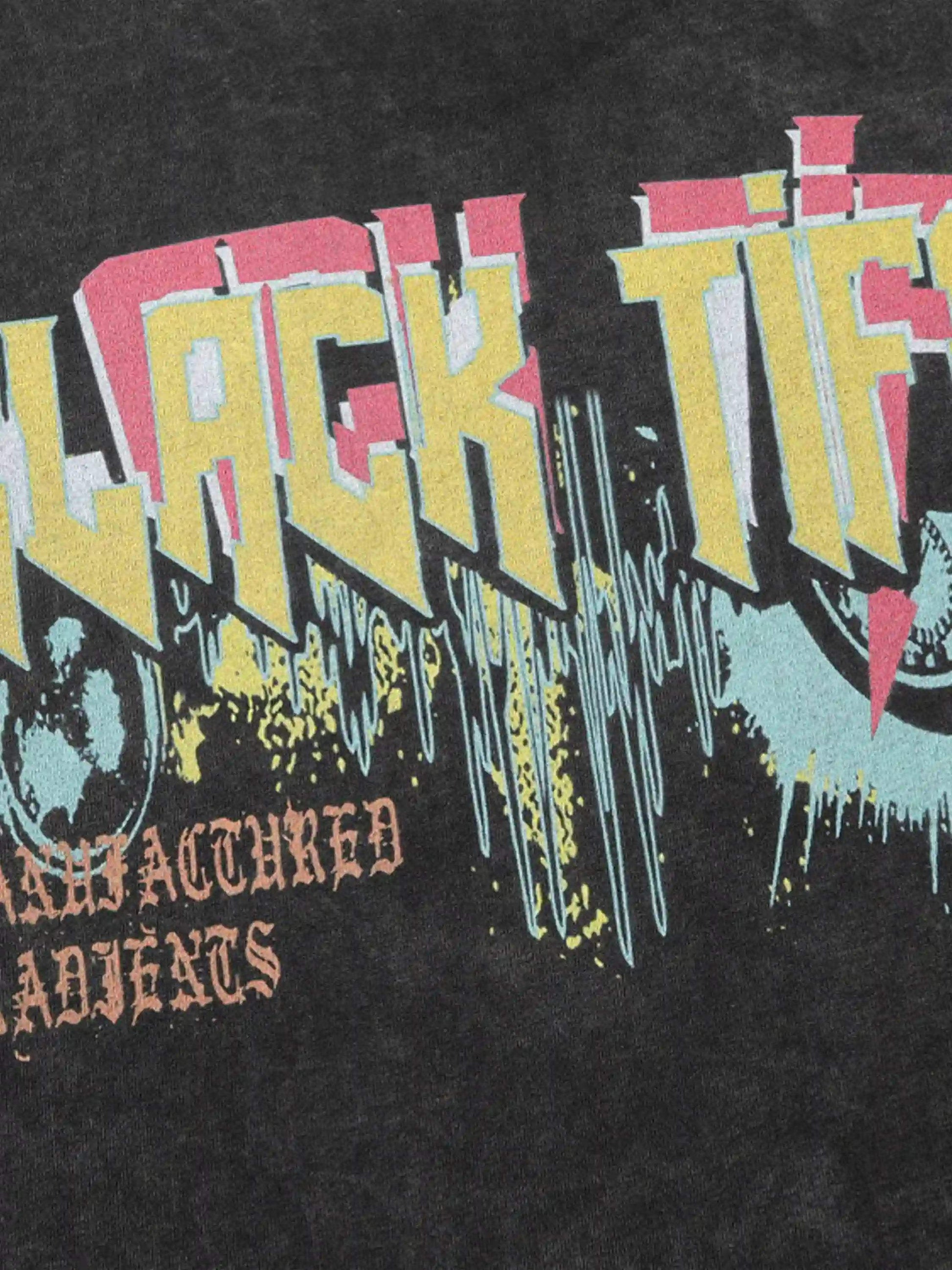 Disguisen Street Vintage Hip-Hop Washed T-Shirt