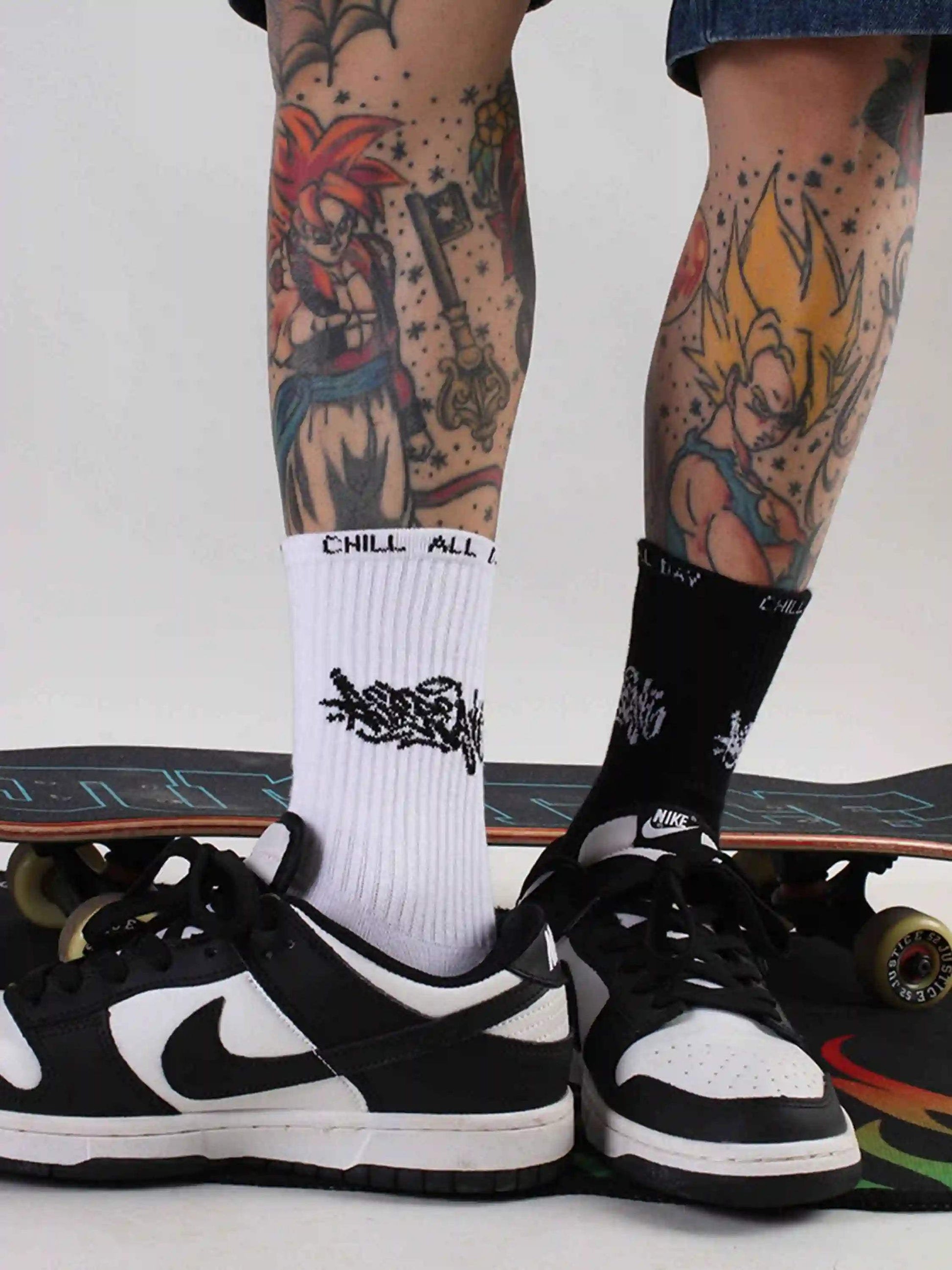 Disguisen American Street Style Mid-Length Socks