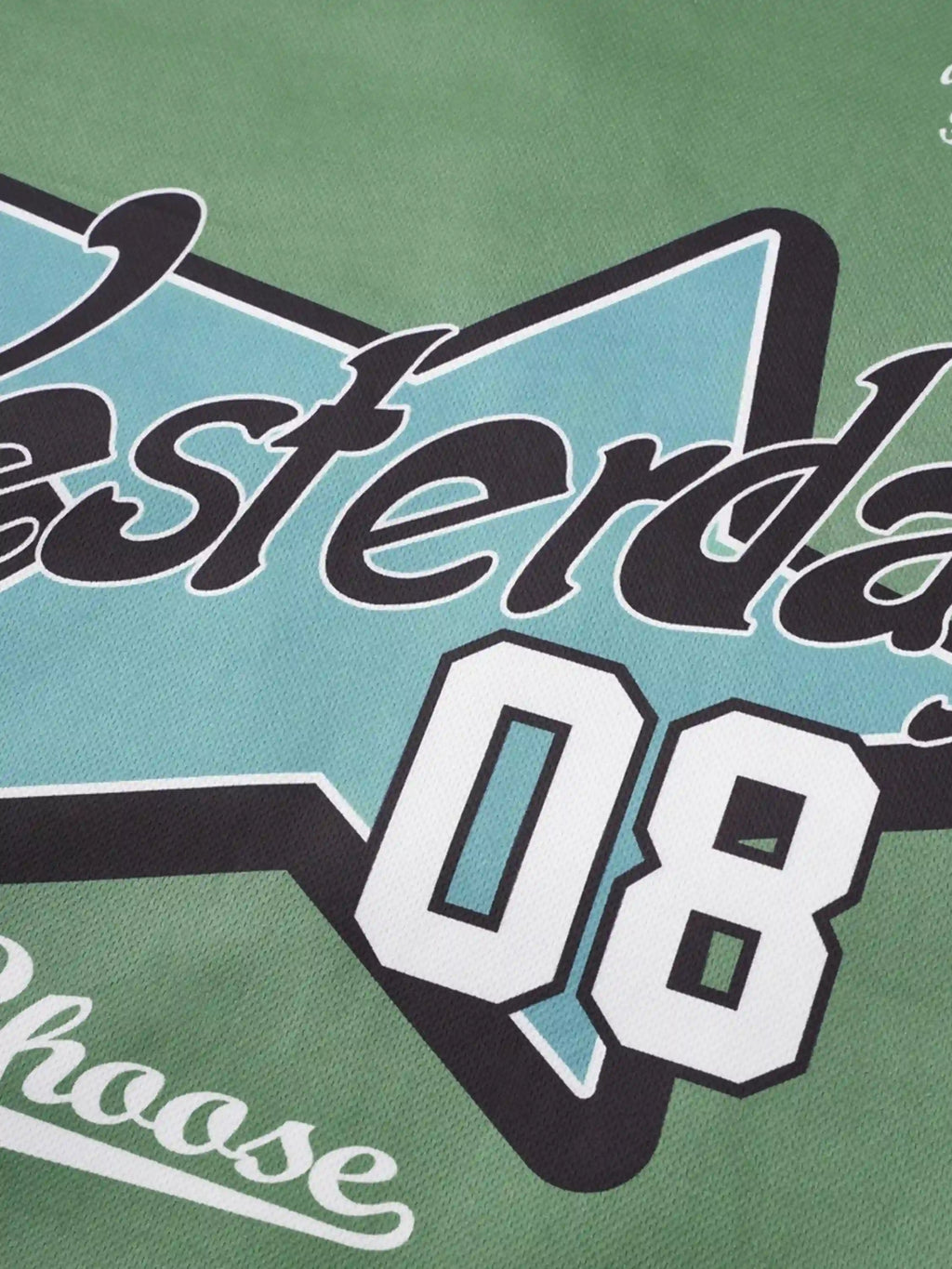 Sports Style Stitching Long-Sleeved T-Shirt