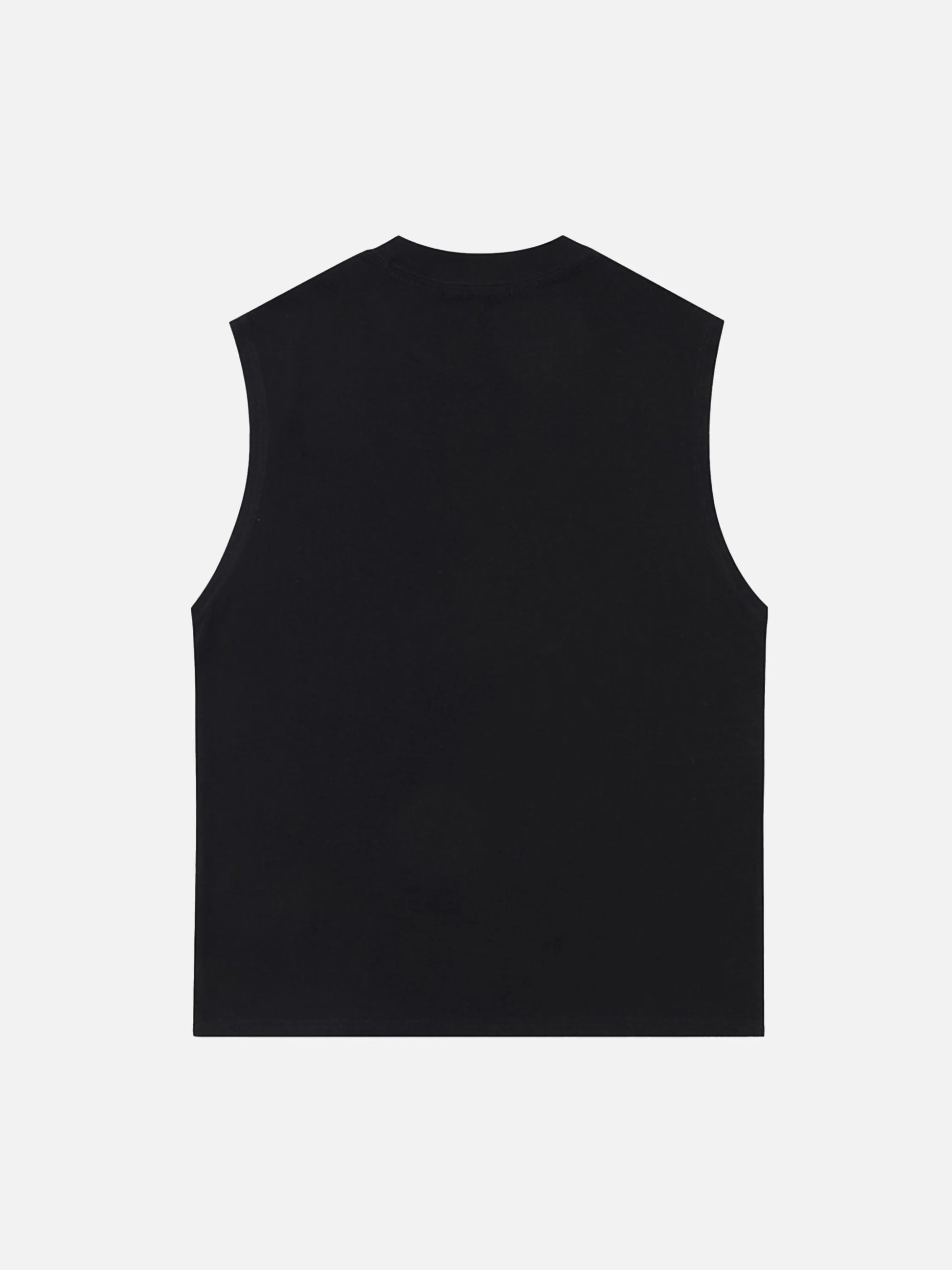 Disguisen American Retro Abstract Pattern Vest