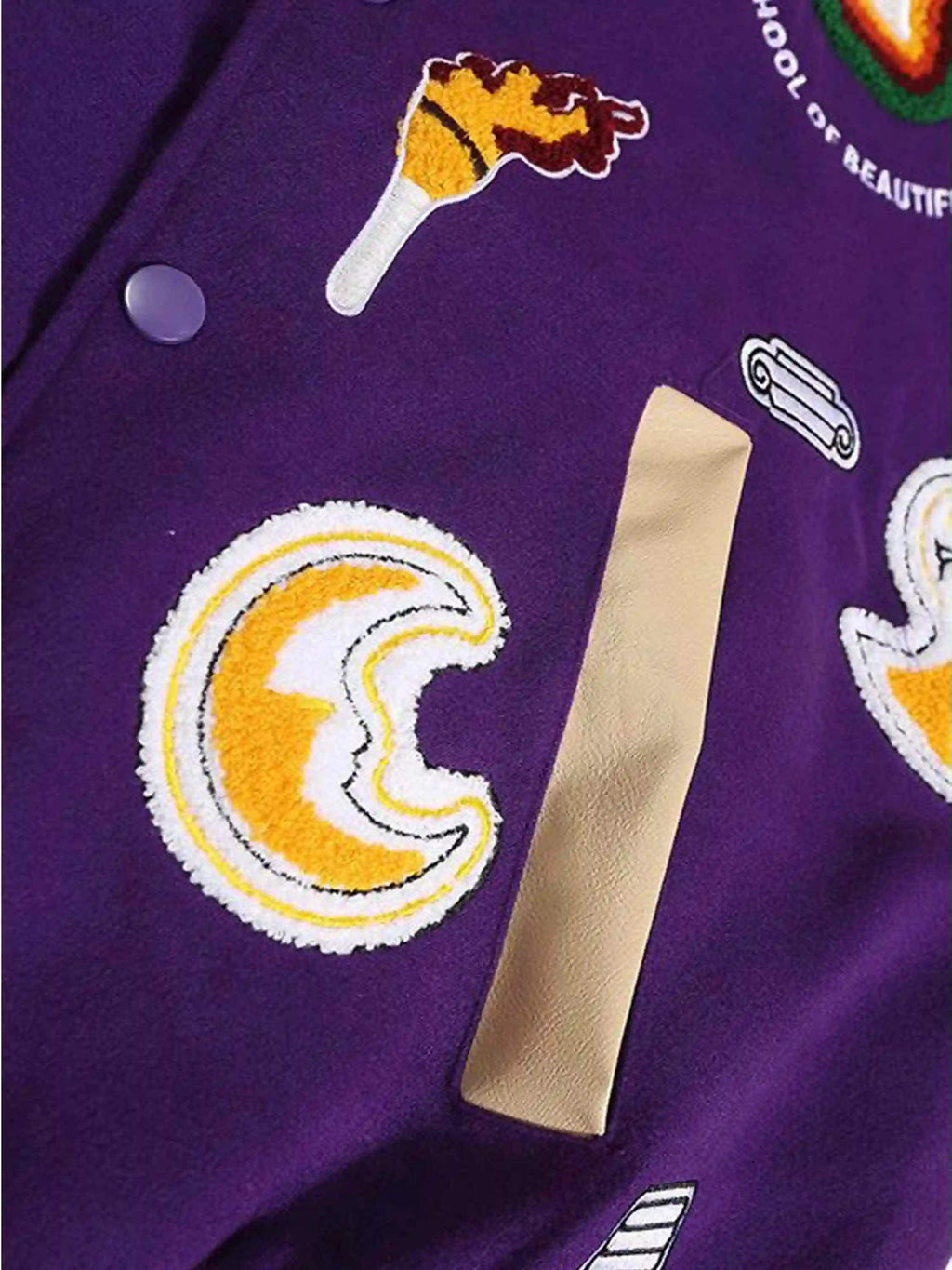 Retro Embroidered Baseball Jacket