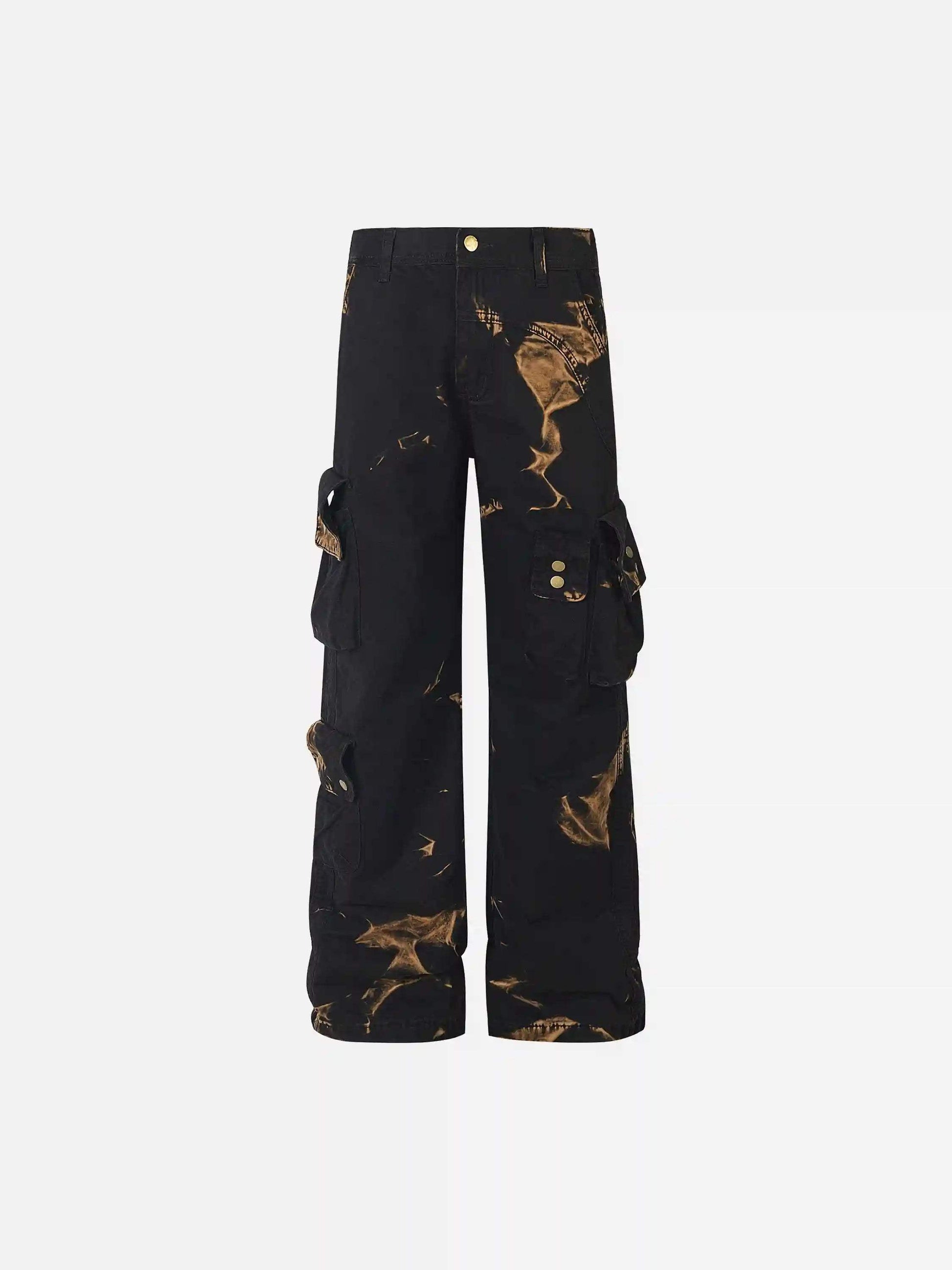 Disguisen American Retro Camouflage Work Trousers