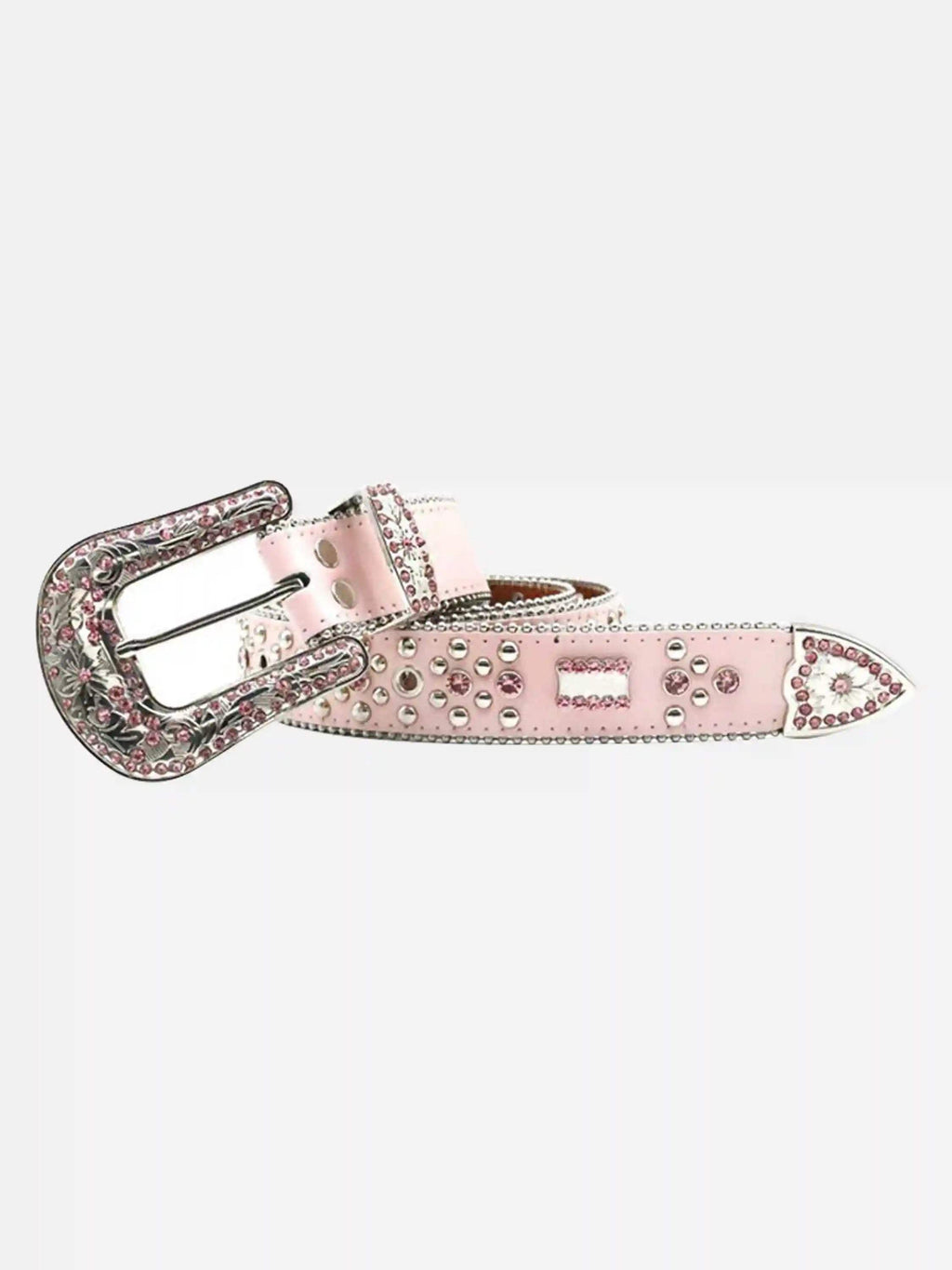 Ceinture diamantée Feng Shui style hip-hop punk
