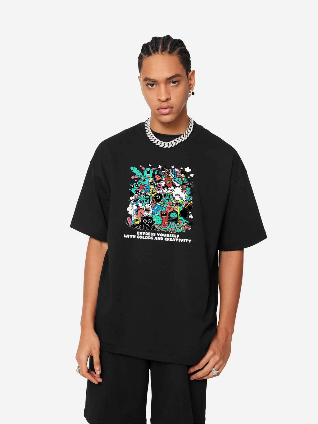 Disguisen Abstract Cartoon T-Shirt