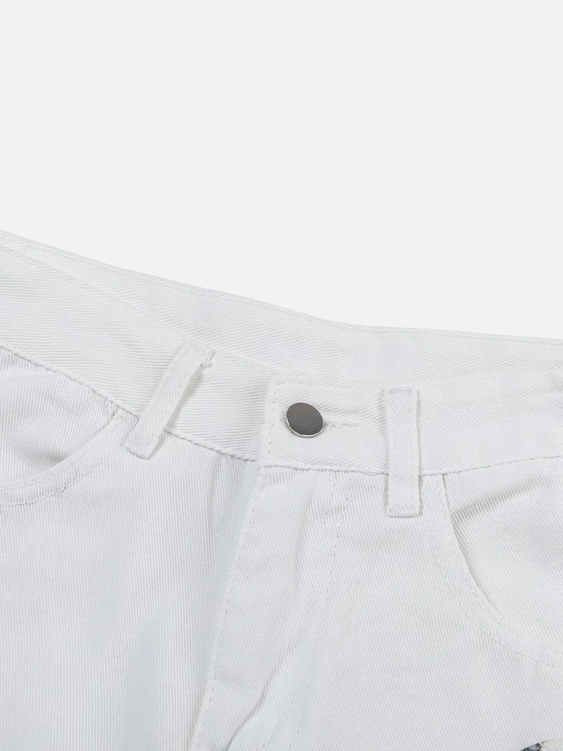 Disguisen American Street Style Patch Jeans