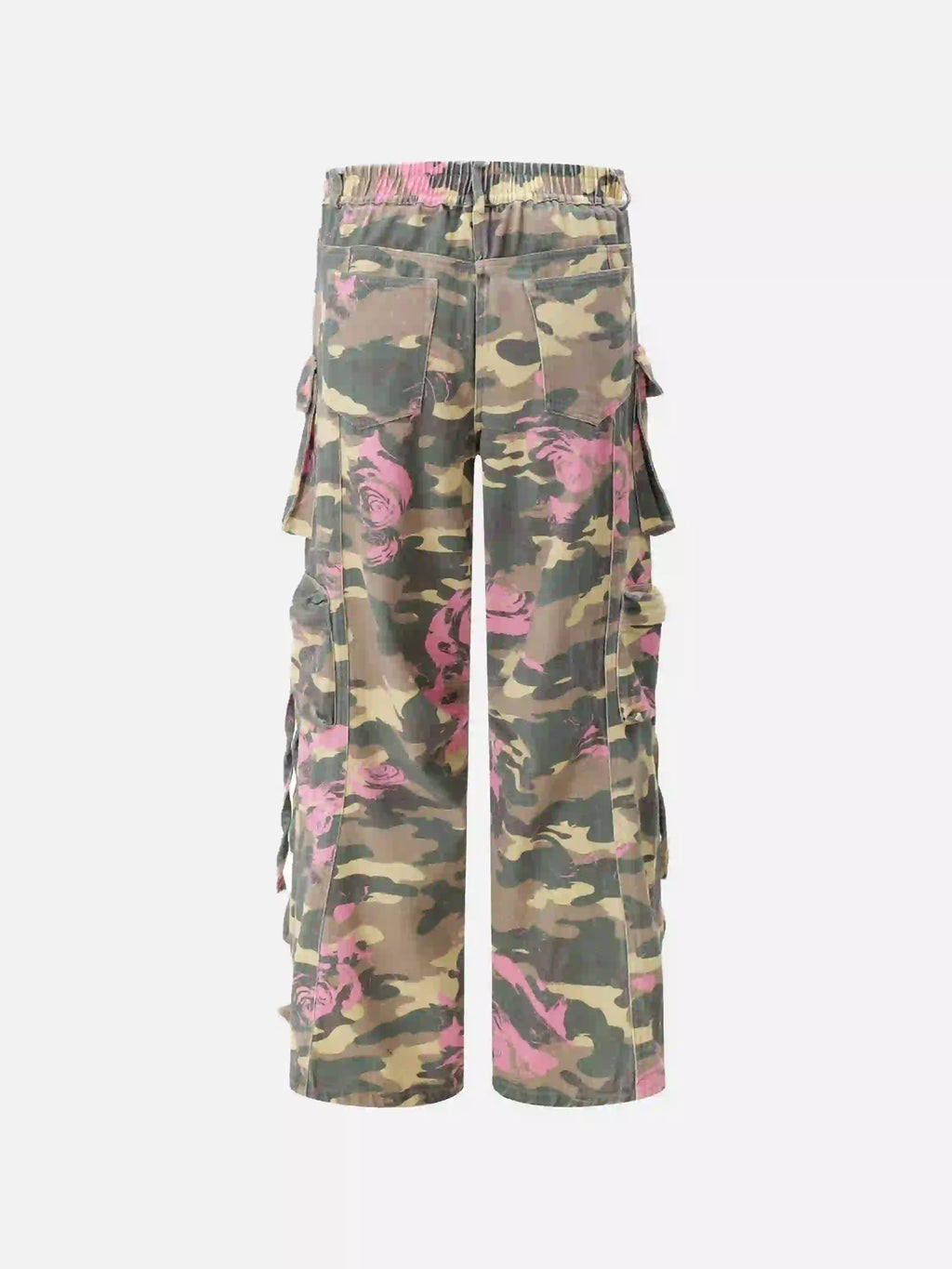 Disguisen Hip-Hop Camouflage Cargo Pants with Multi-Pockets