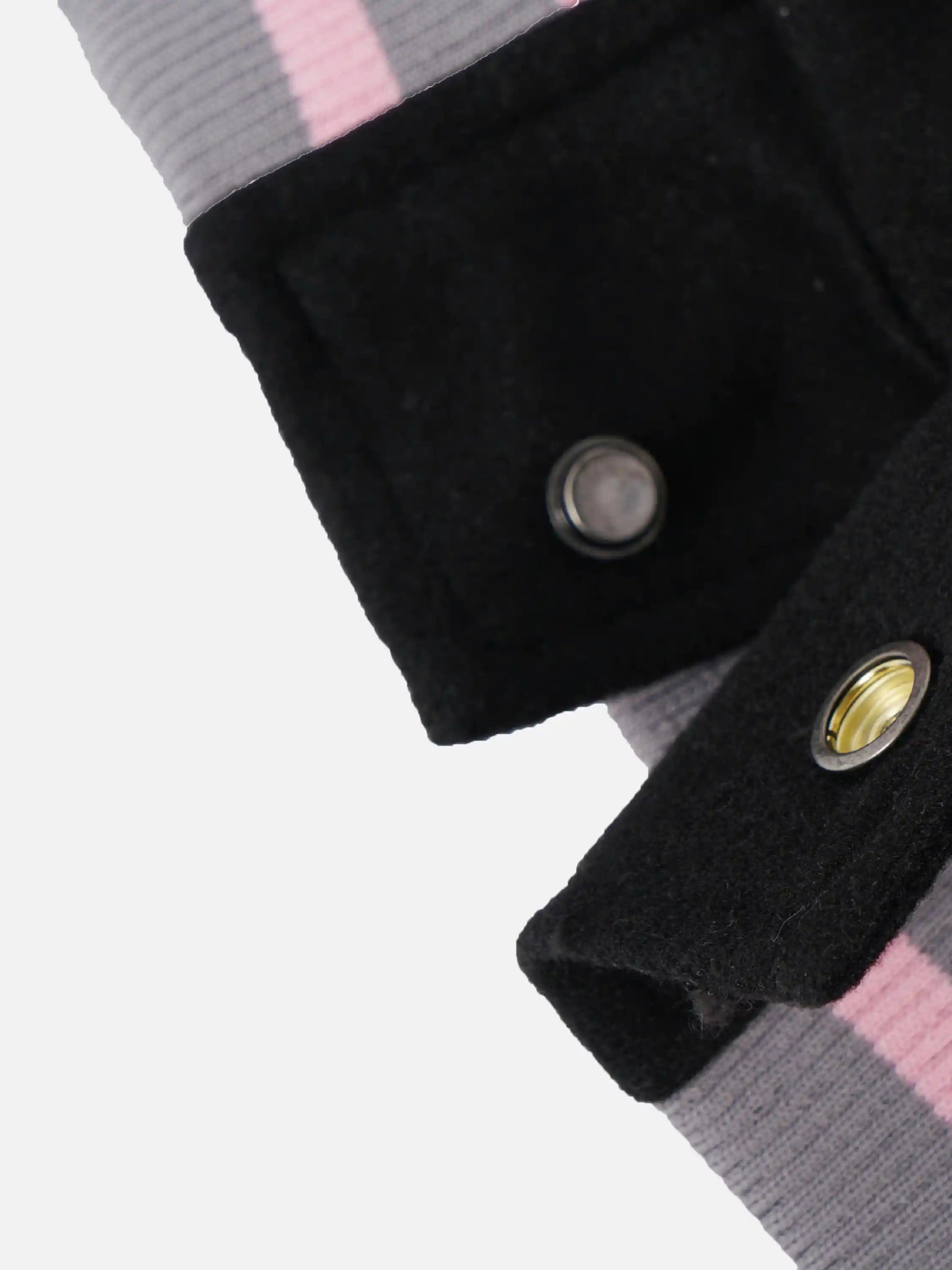 Disguisen American Retro Raglan Sleeve Contrast Jacket