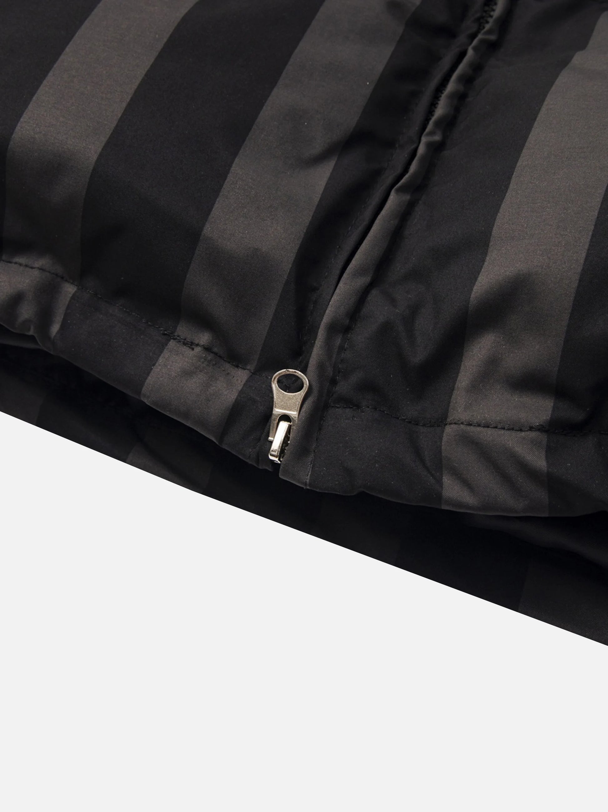 Vintage Striped Colorblock Coat