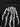 Skeleton Print Canvas Backpack