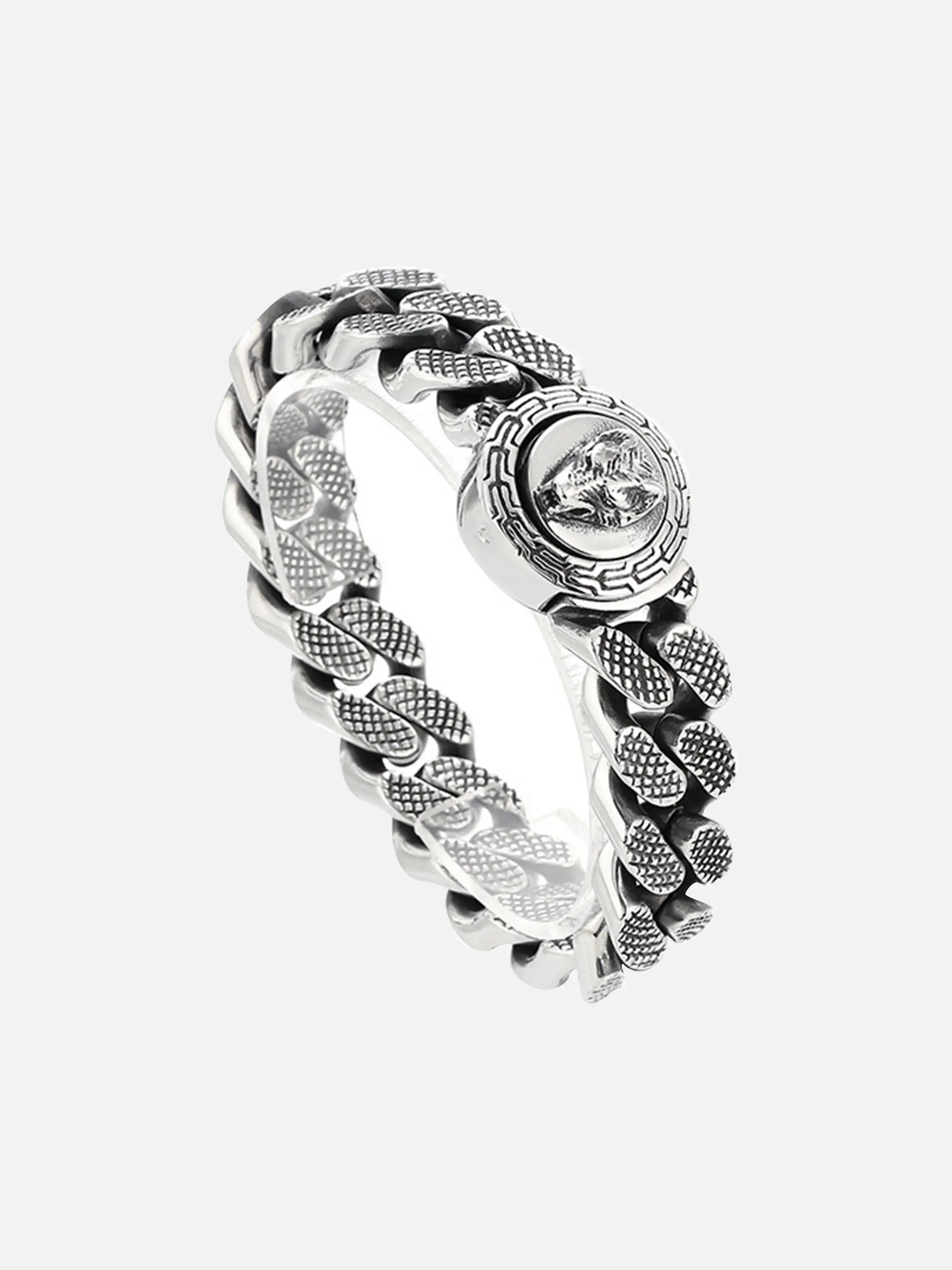 Wolf Head Cuban Bracelet