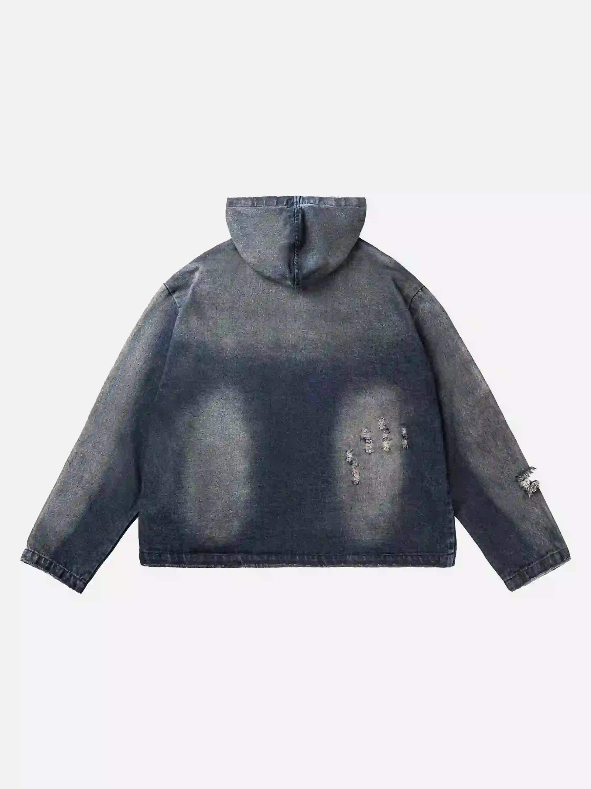 Disguisen American Street Style Retro Hoodie