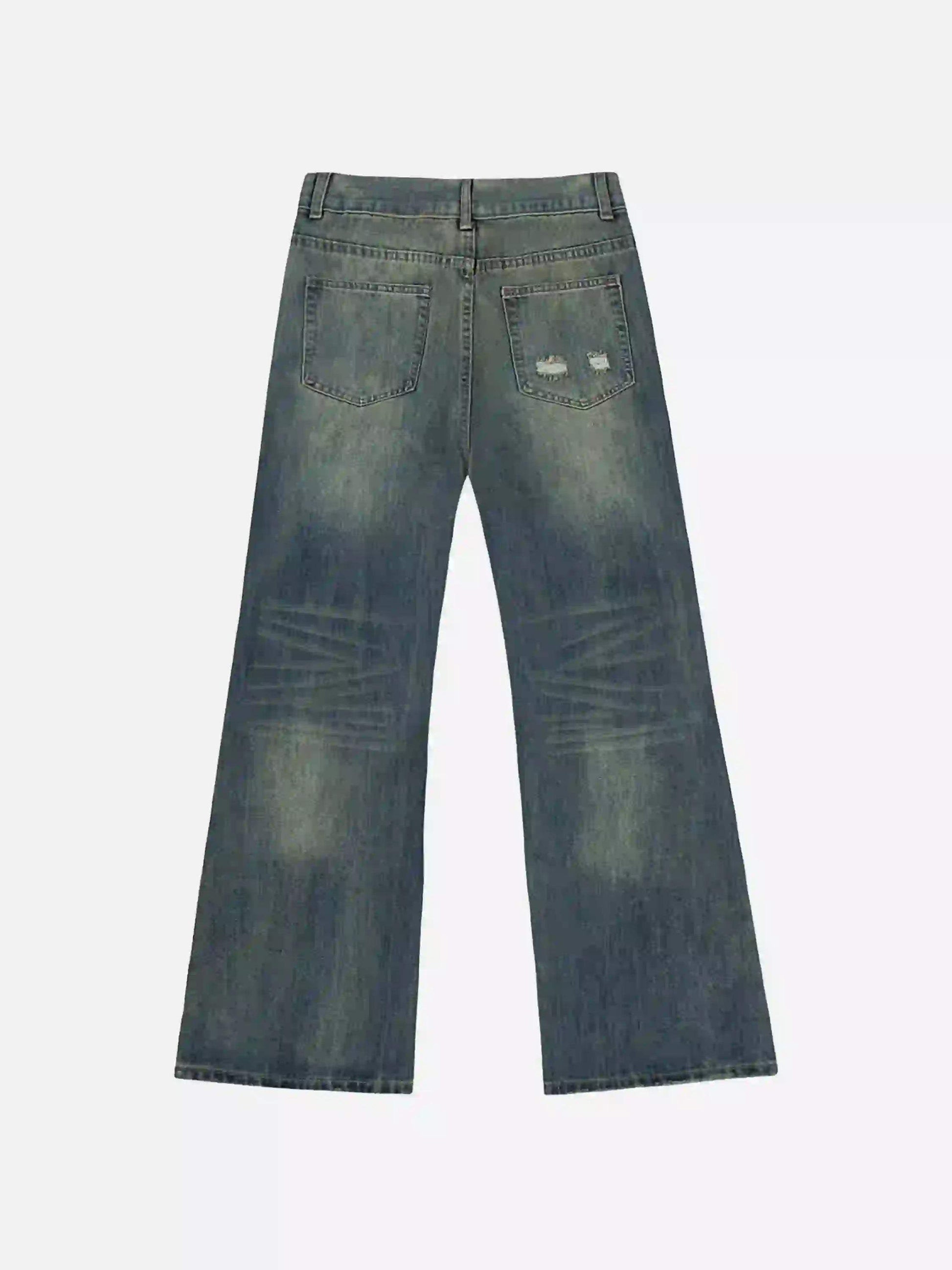 Disguisen American High Street Graffiti Washed Jeans