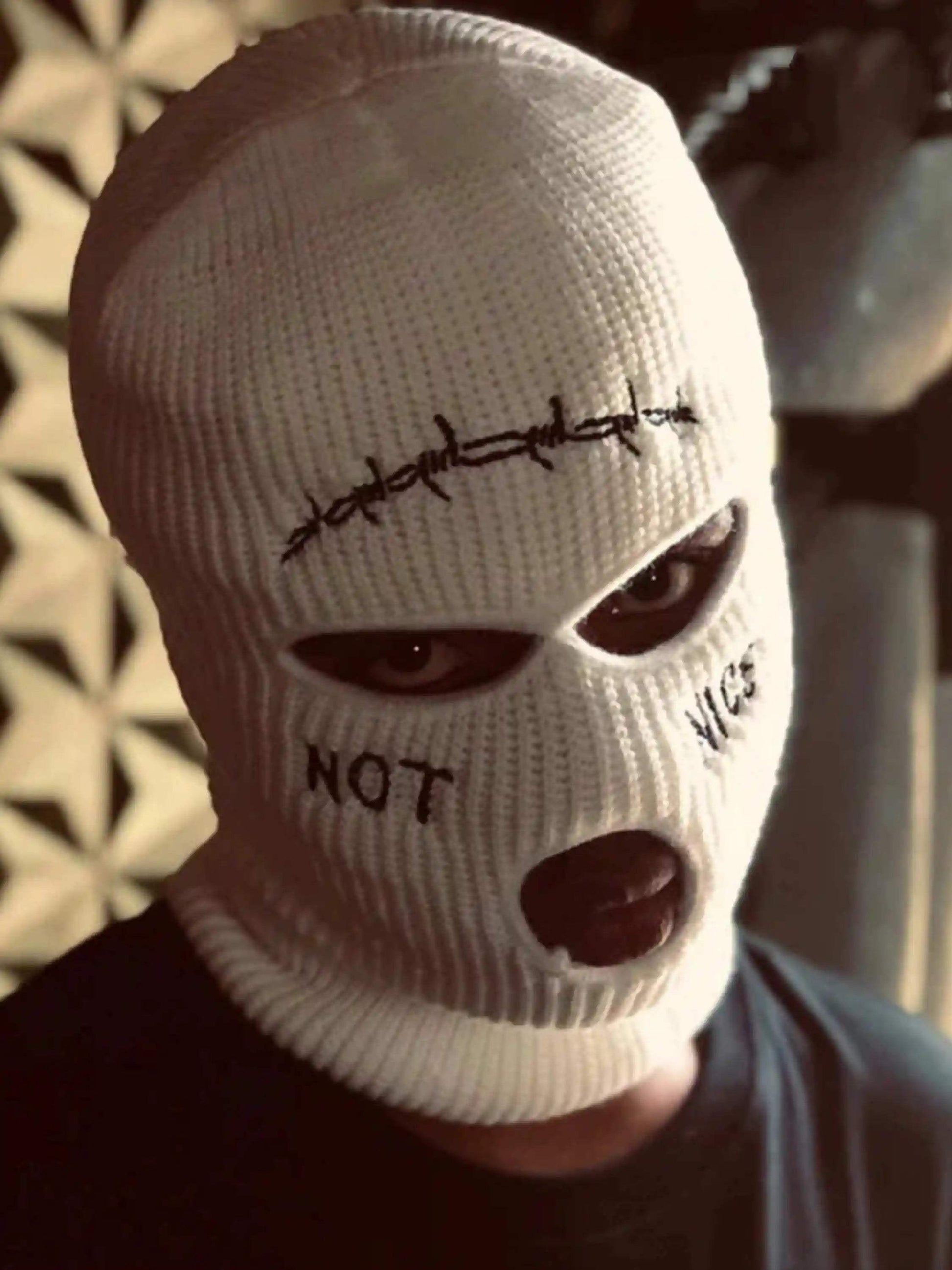 Disguisen Street Three-Hole Mask Beanie