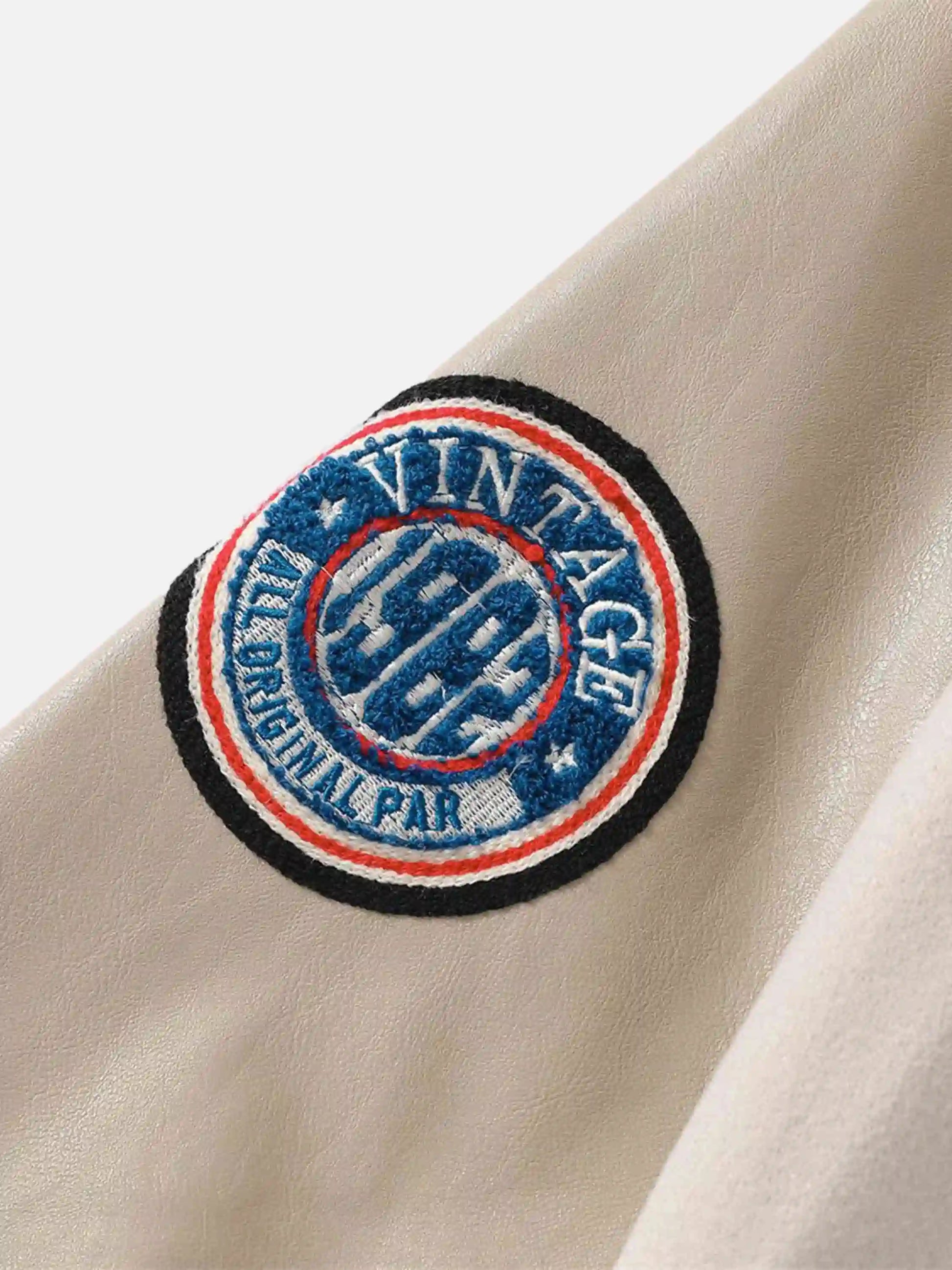 Disguisen Vintage Embroidered Baseball Jacket