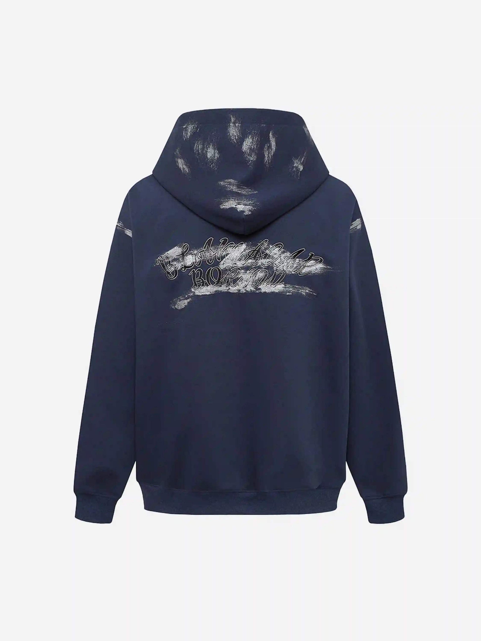 Disguisen High Street Heart Graffiti Print Hoodie
