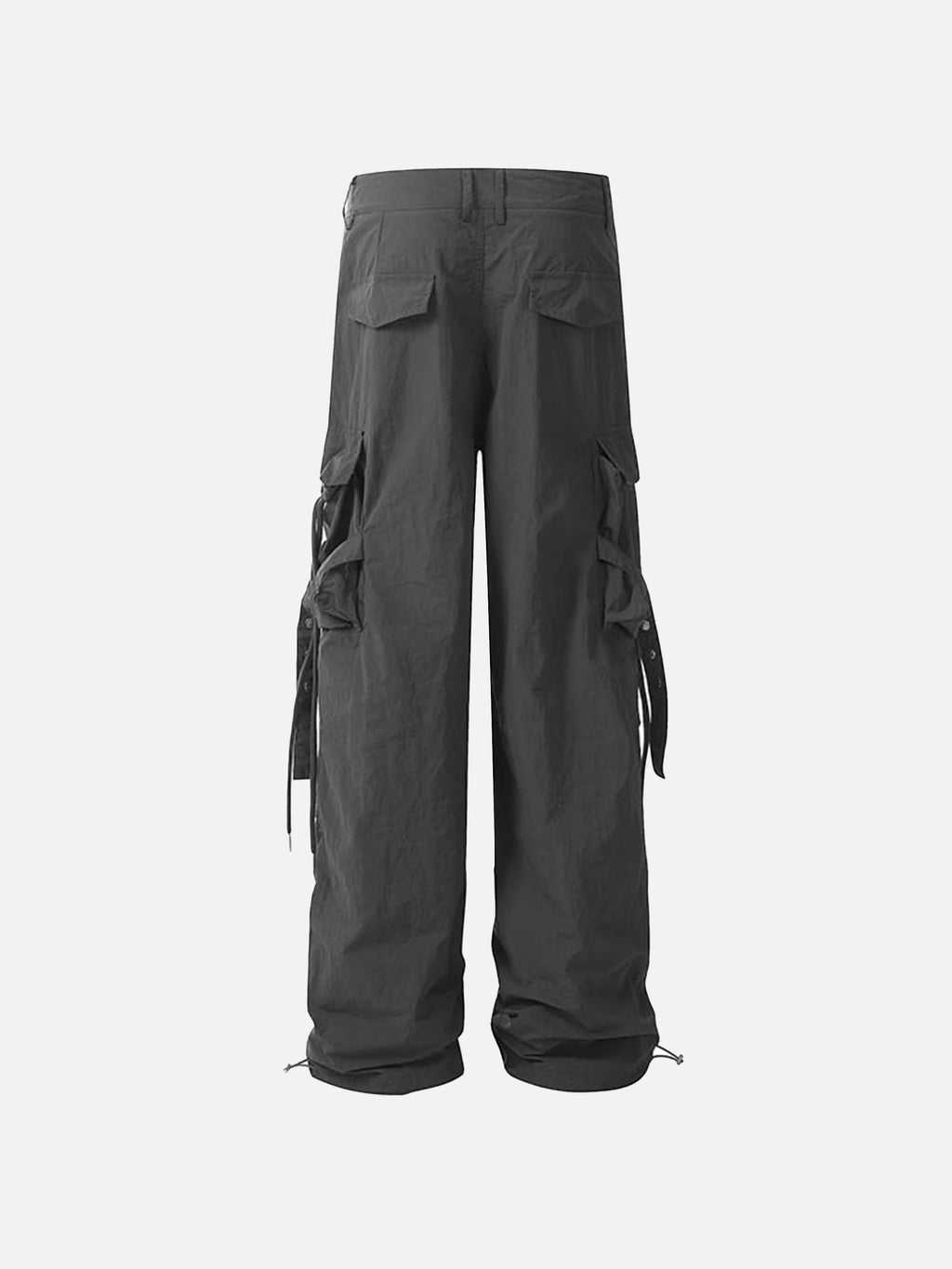 Disguisen Pleated Bandage Drawstring Cargo Pants