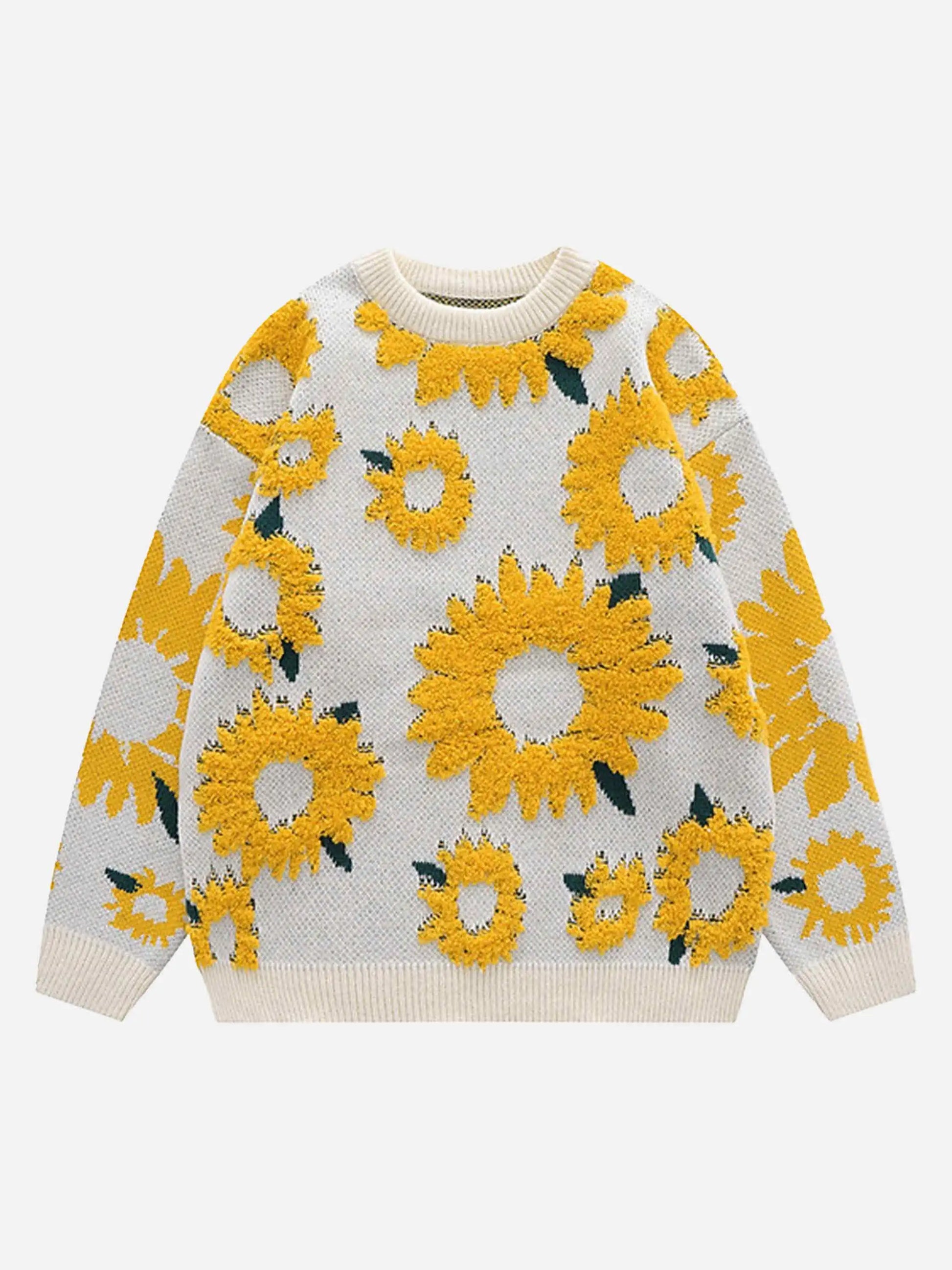 Disguisen Vintage Daisy Jacquard Sweater