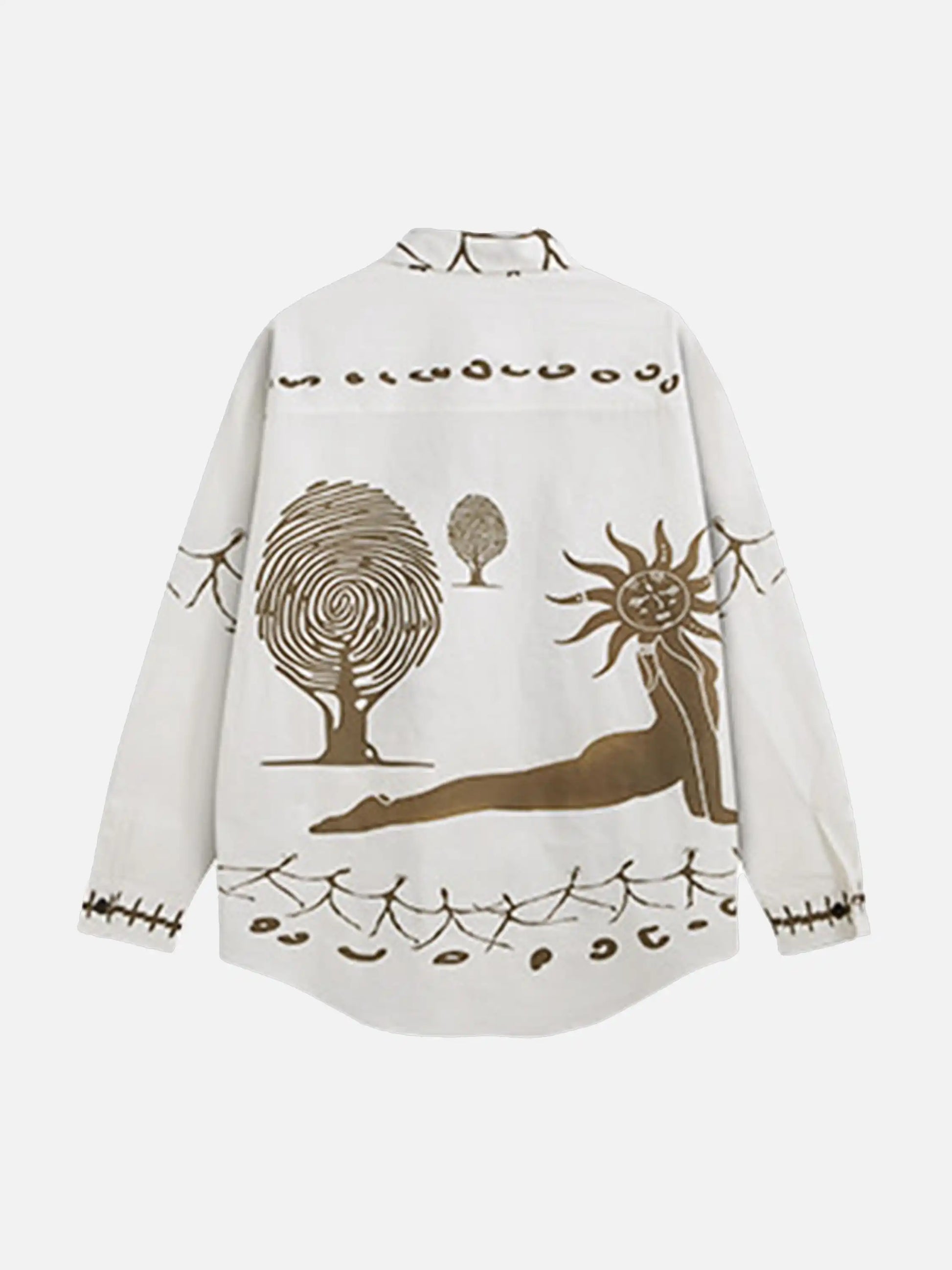 Disguisen American Mayan Abstract Mural Shirt