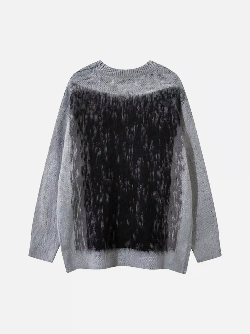 Disguisen Contrast Color Cross Sweater