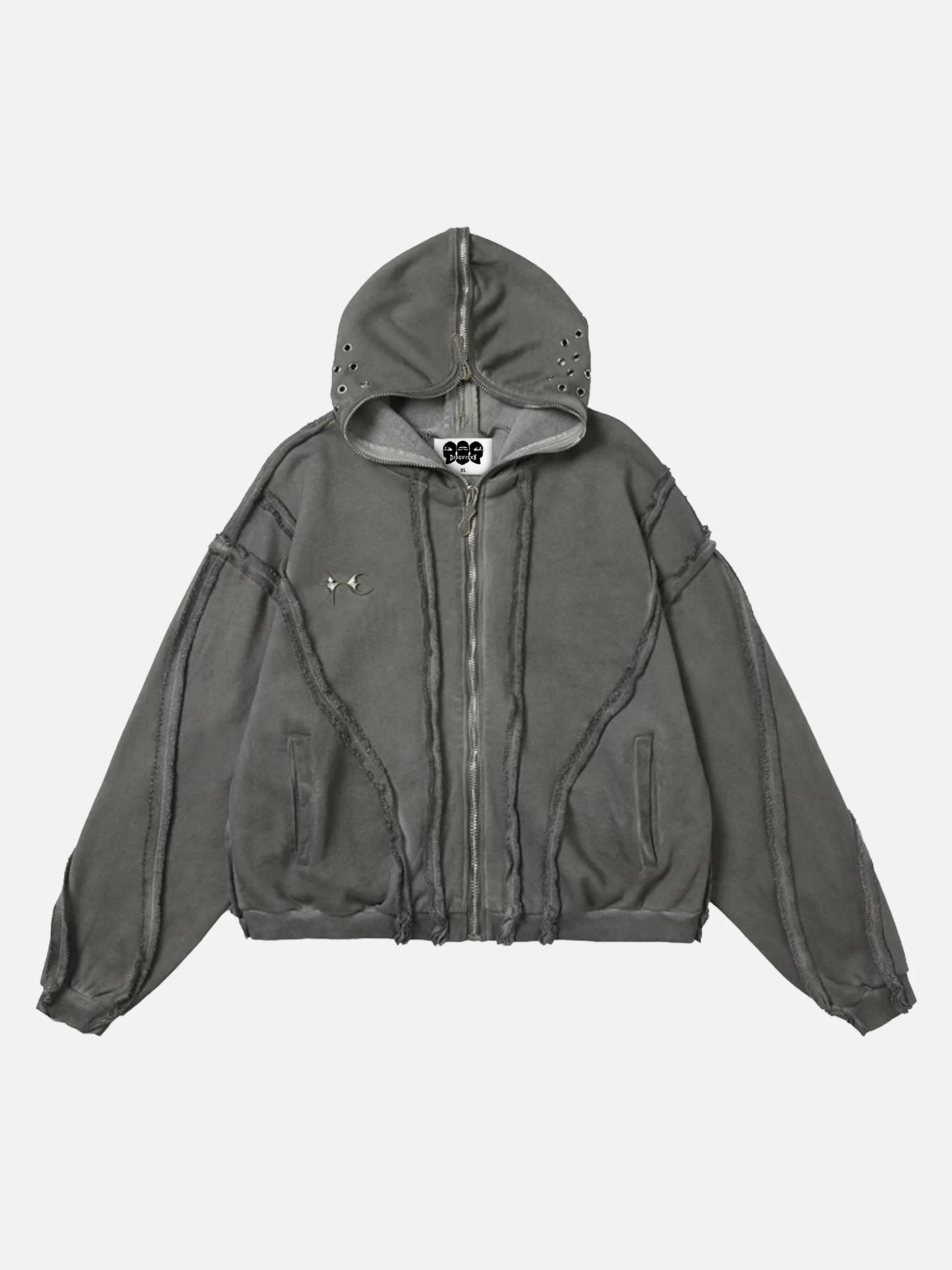 Disguisen Heavyweight Batik Washed Distressed Hoodie