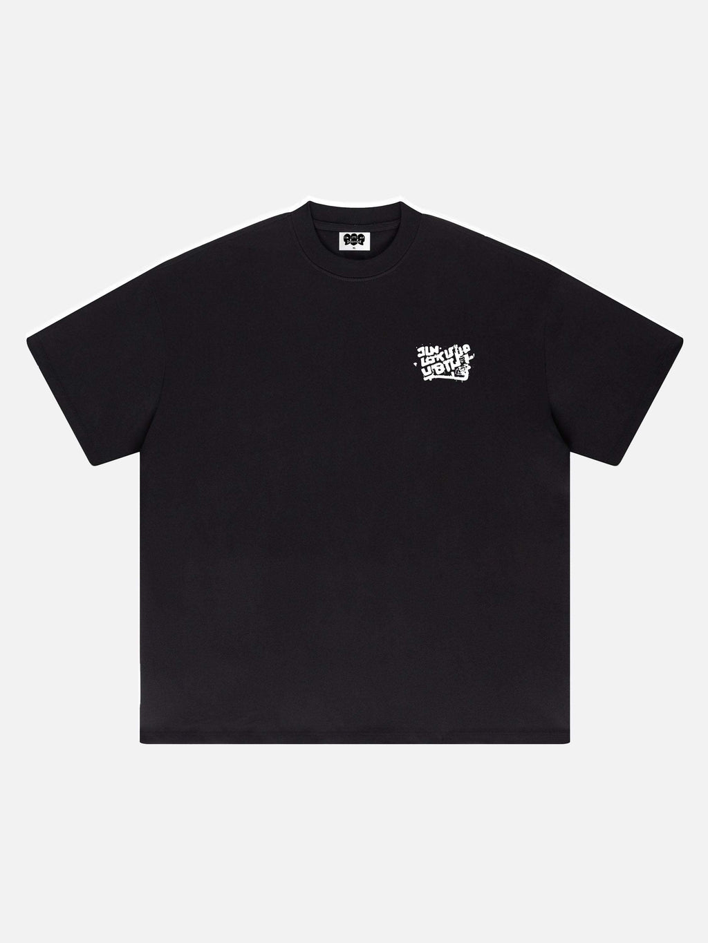 Disguisen Graffiti Cartoon Cotton T-Shirt