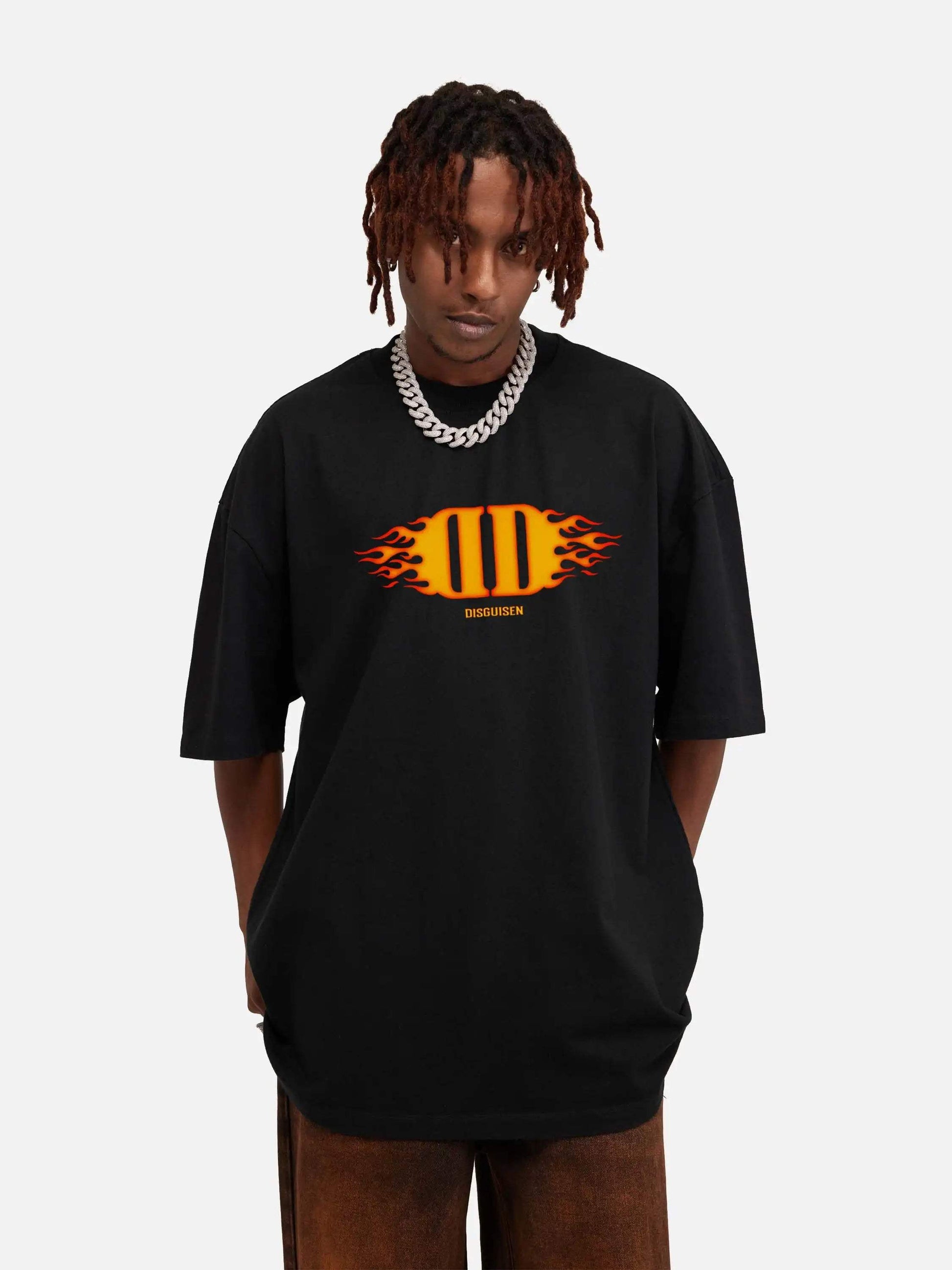 Disguisen Street Flame Logo T-Shirt