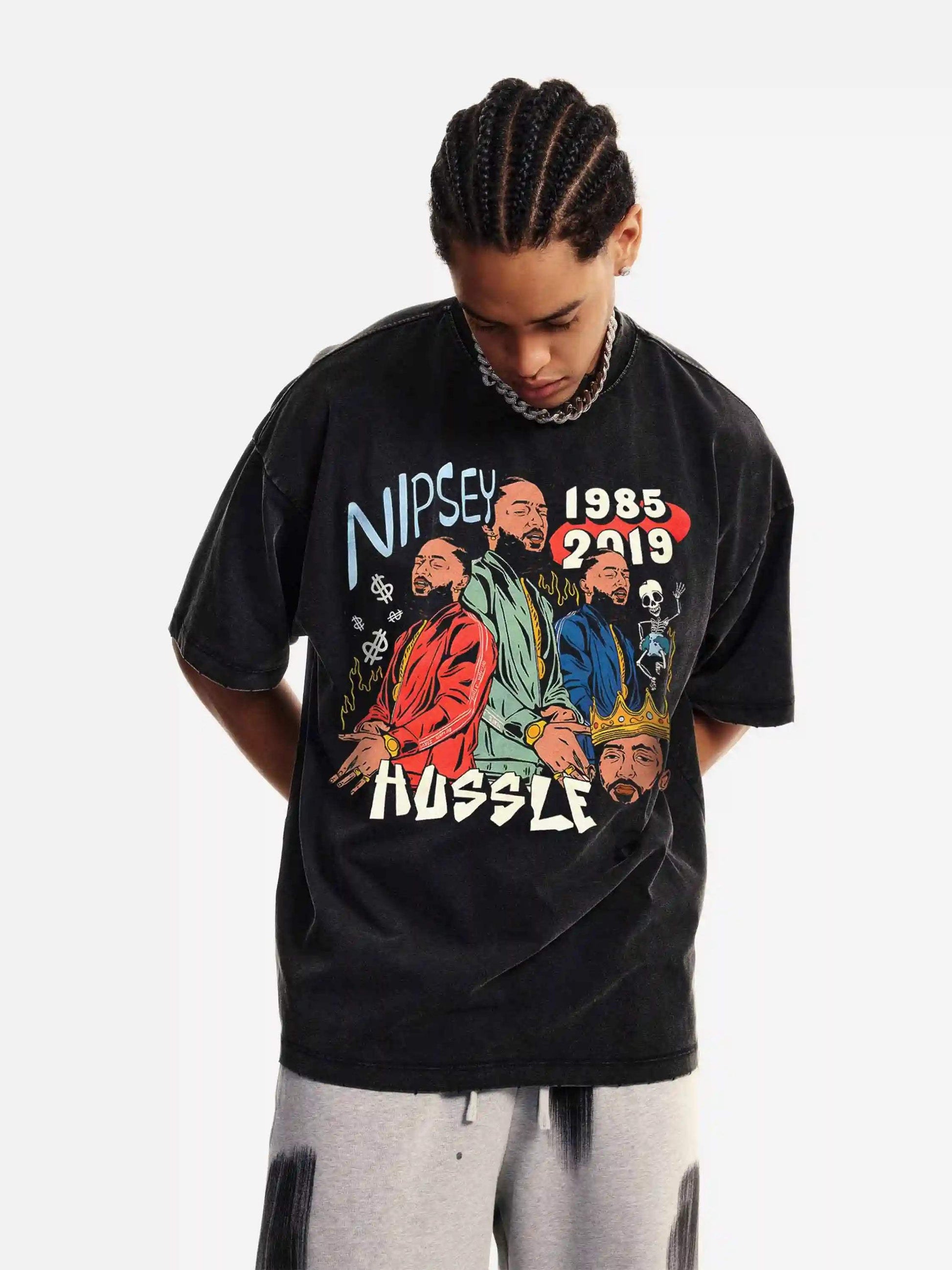 Disguisen Hip-Hop Portrait Street T-Shirt