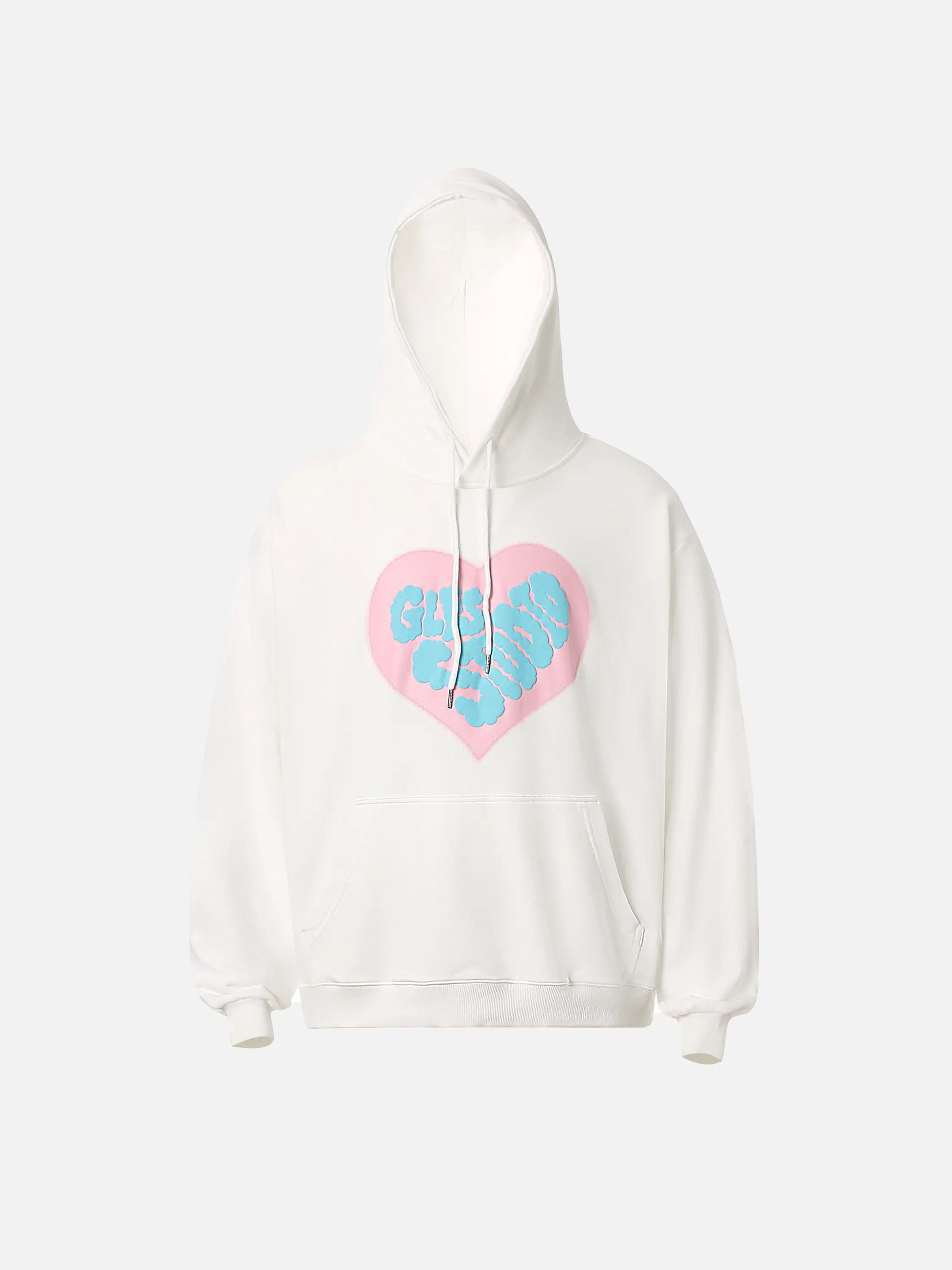 Disguisen Vintage Heart Print Hoodie