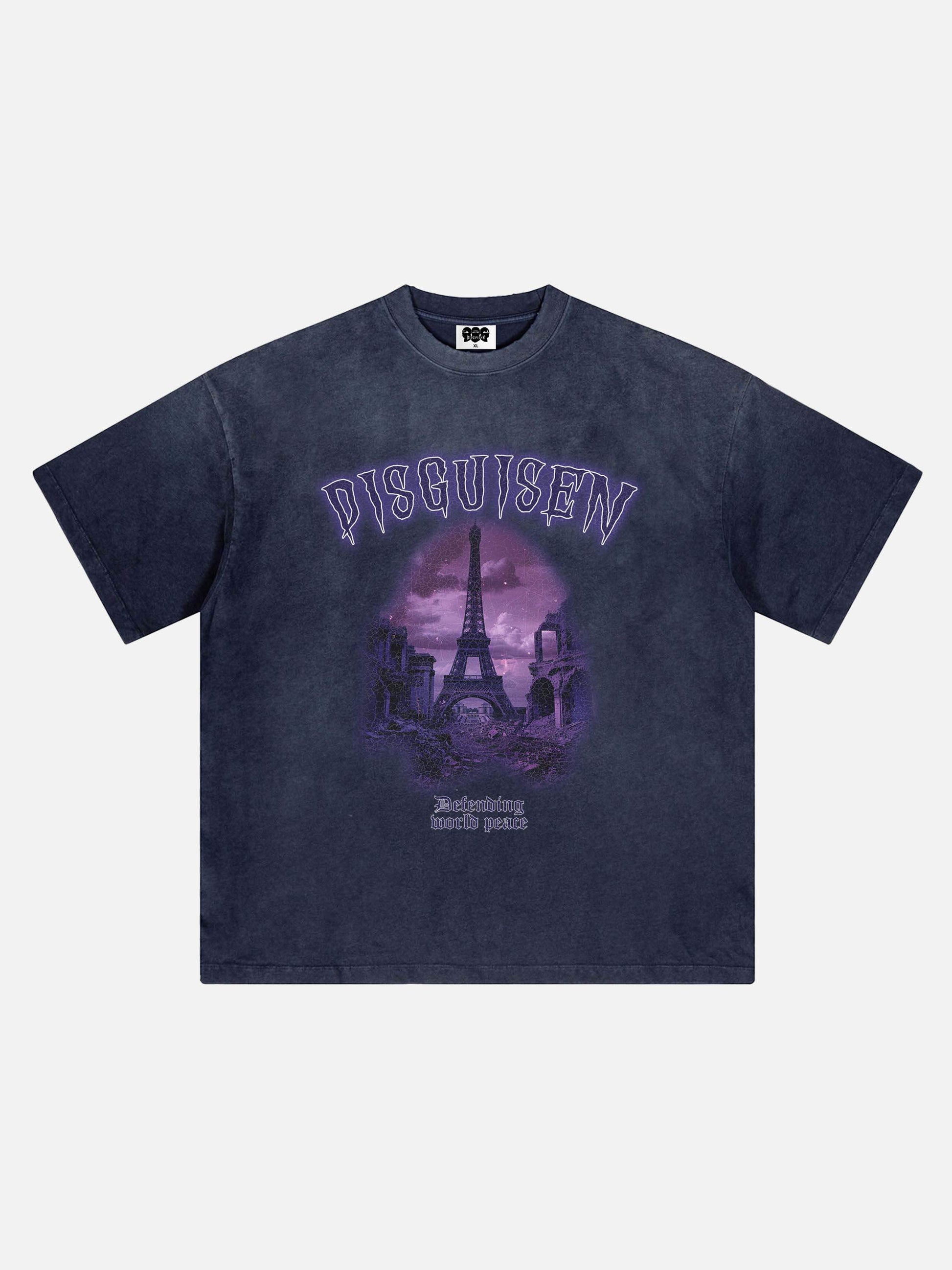 Disguisen Vintage Eiffel Tower T-Shirt